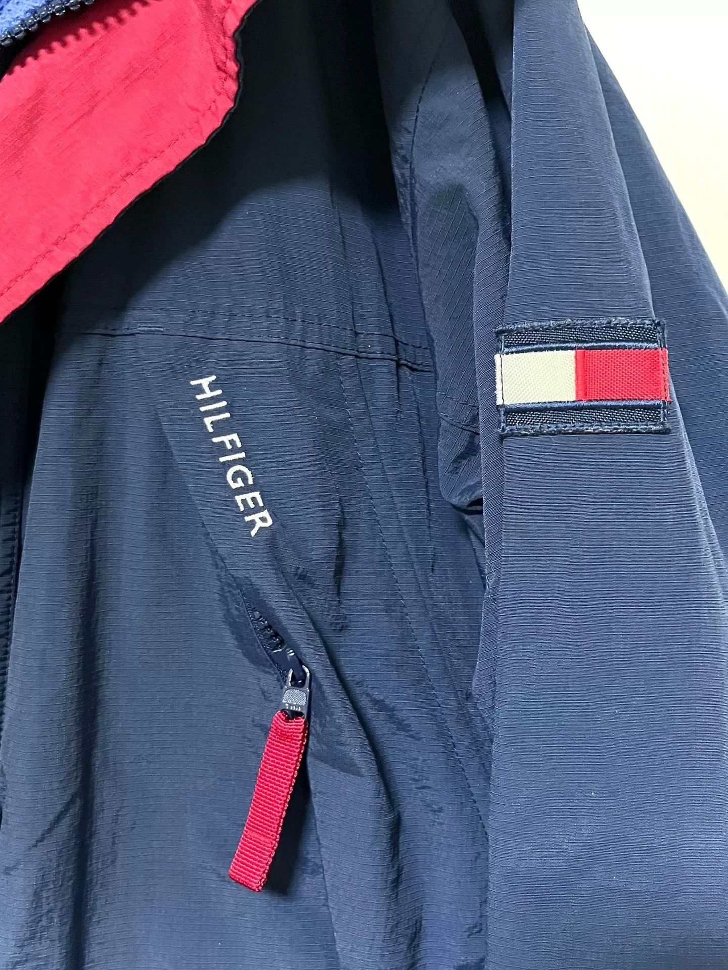 Tommy Hilfiger Tommy Hilfiger 90s Hiphop Windbreaker Size US L / EU 52-54 / 3 - 4 Thumbnail