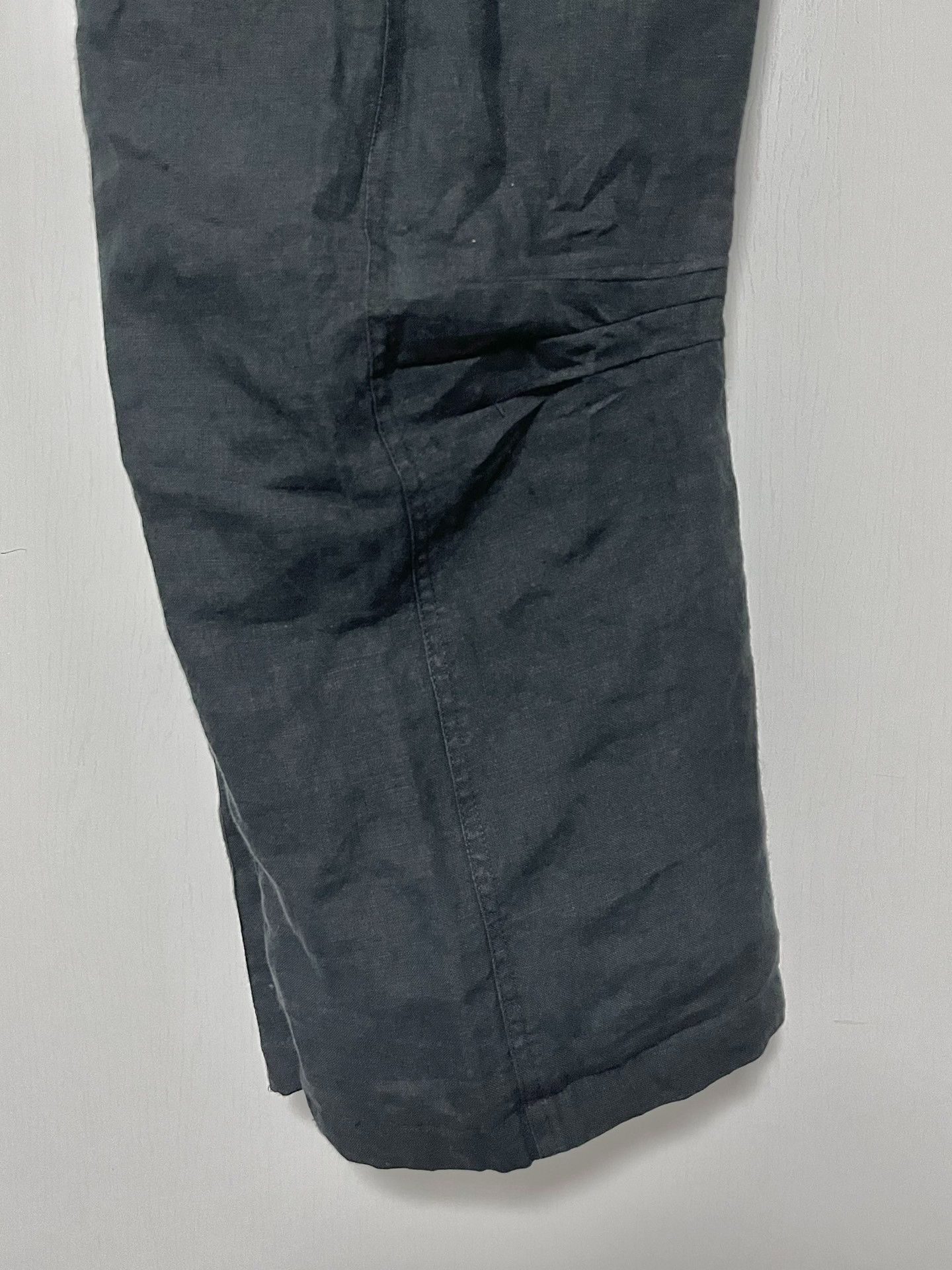 Christopher Nemeth NEMETH Tailored Black Linen Pants Size US 32 / EU 48 - 5 Thumbnail