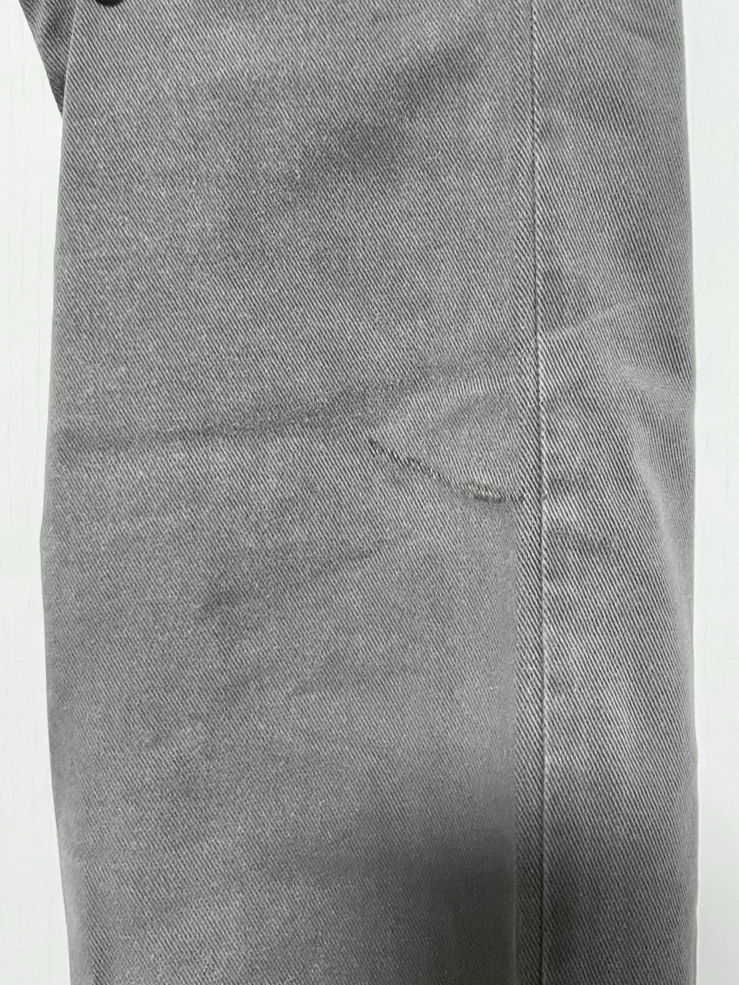 Canali Canali Gray Twill Jeans Size US 43 - 8 Thumbnail