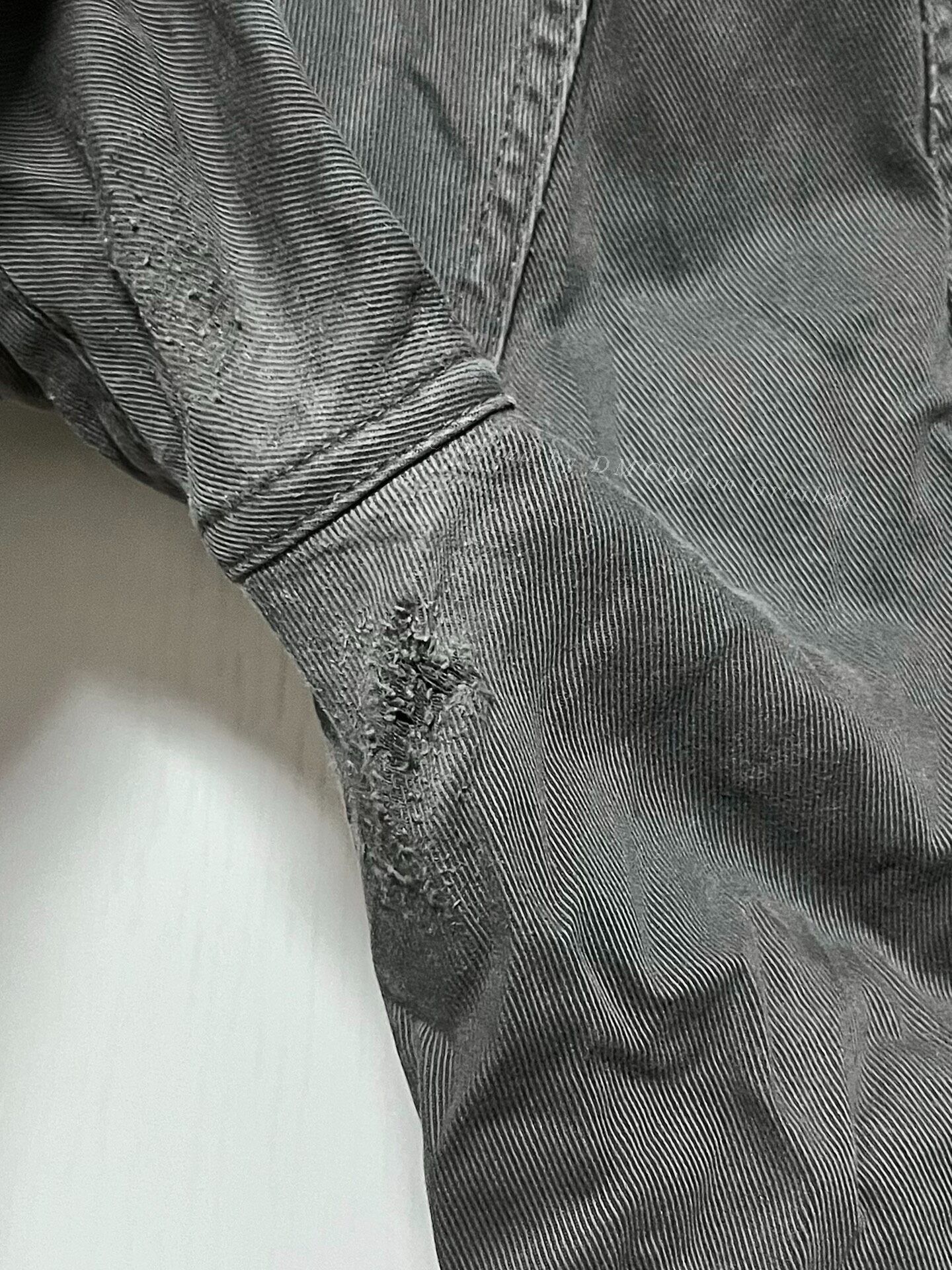 Canali Canali Gray Twill Jeans Size US 43 - 9 Thumbnail