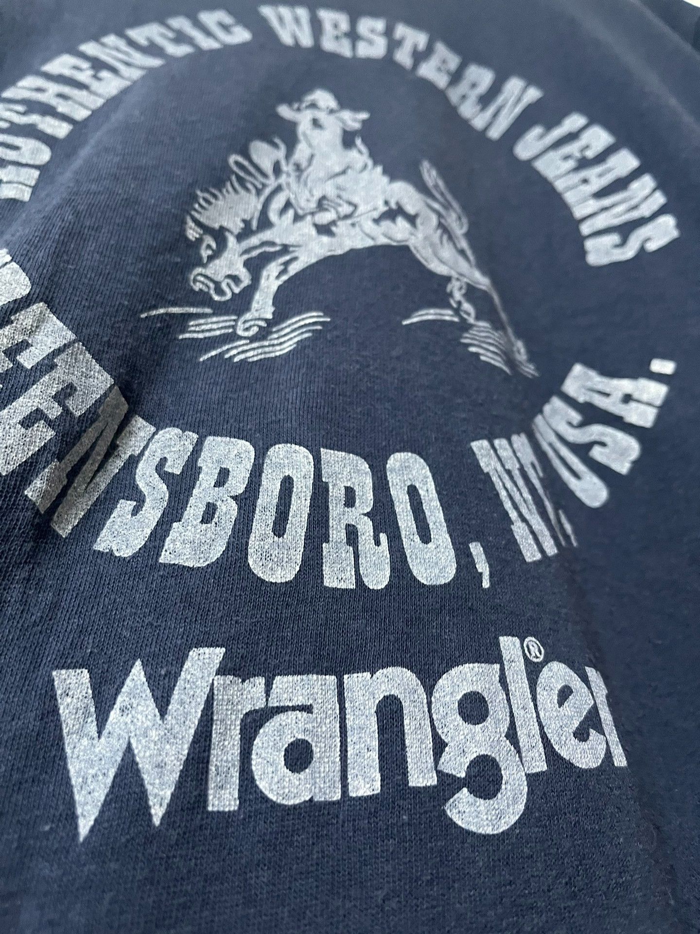 Wrangler Wrangler Indigo Vintage Seamless T-Shirt Size US S / EU 44-46 / 1 - 3 Thumbnail