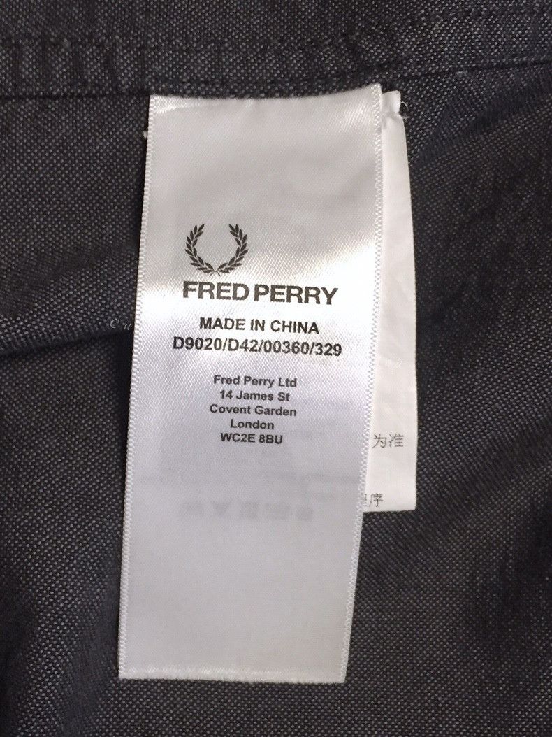 Fred Perry Fred Perry Trench Style Oxford Shirt Size US M / EU 48-50 / 2 - 8 Thumbnail