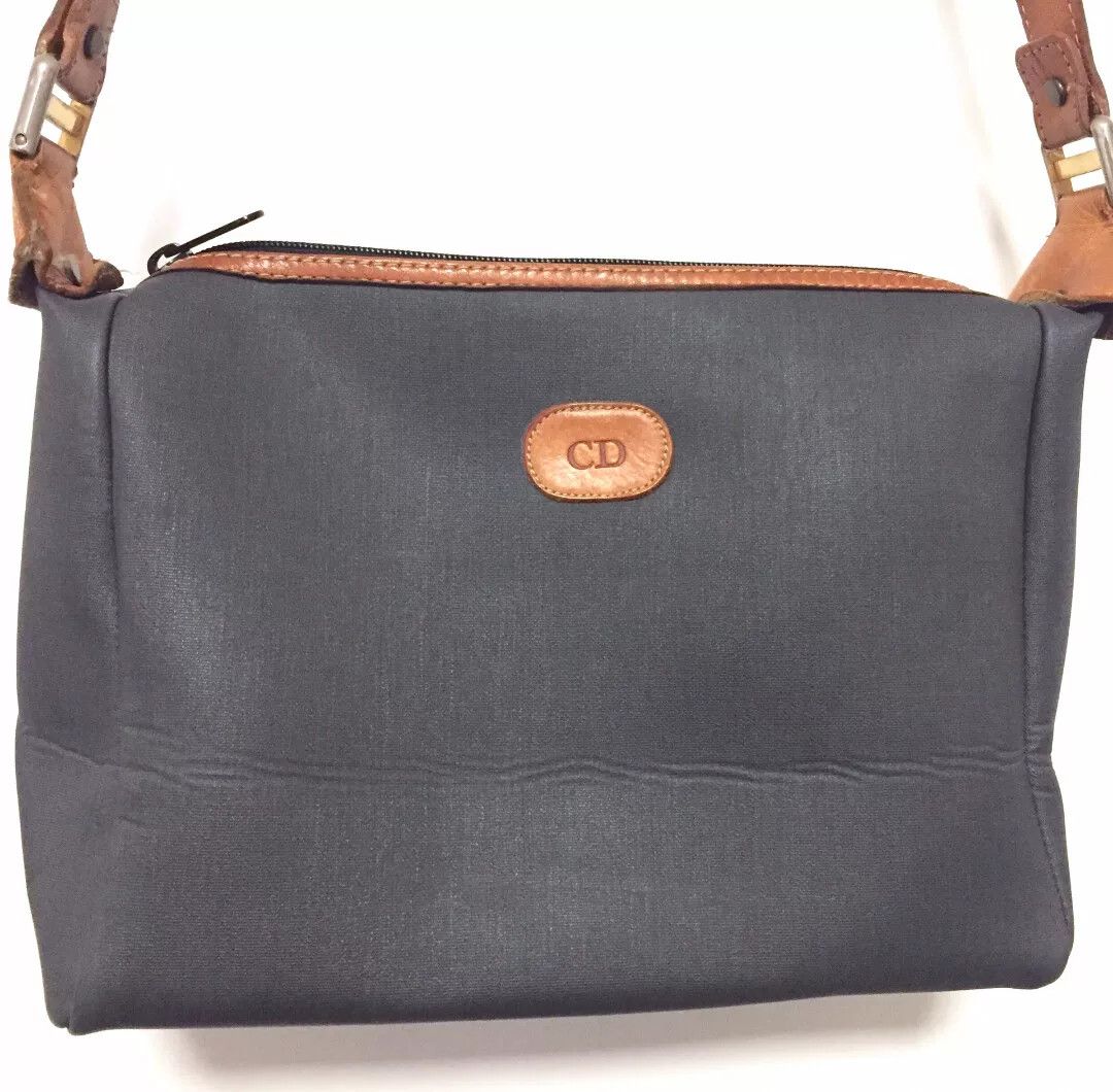 Dior Dior Vintage Gray Crossbody Bag Size ONE SIZE - 3 Thumbnail