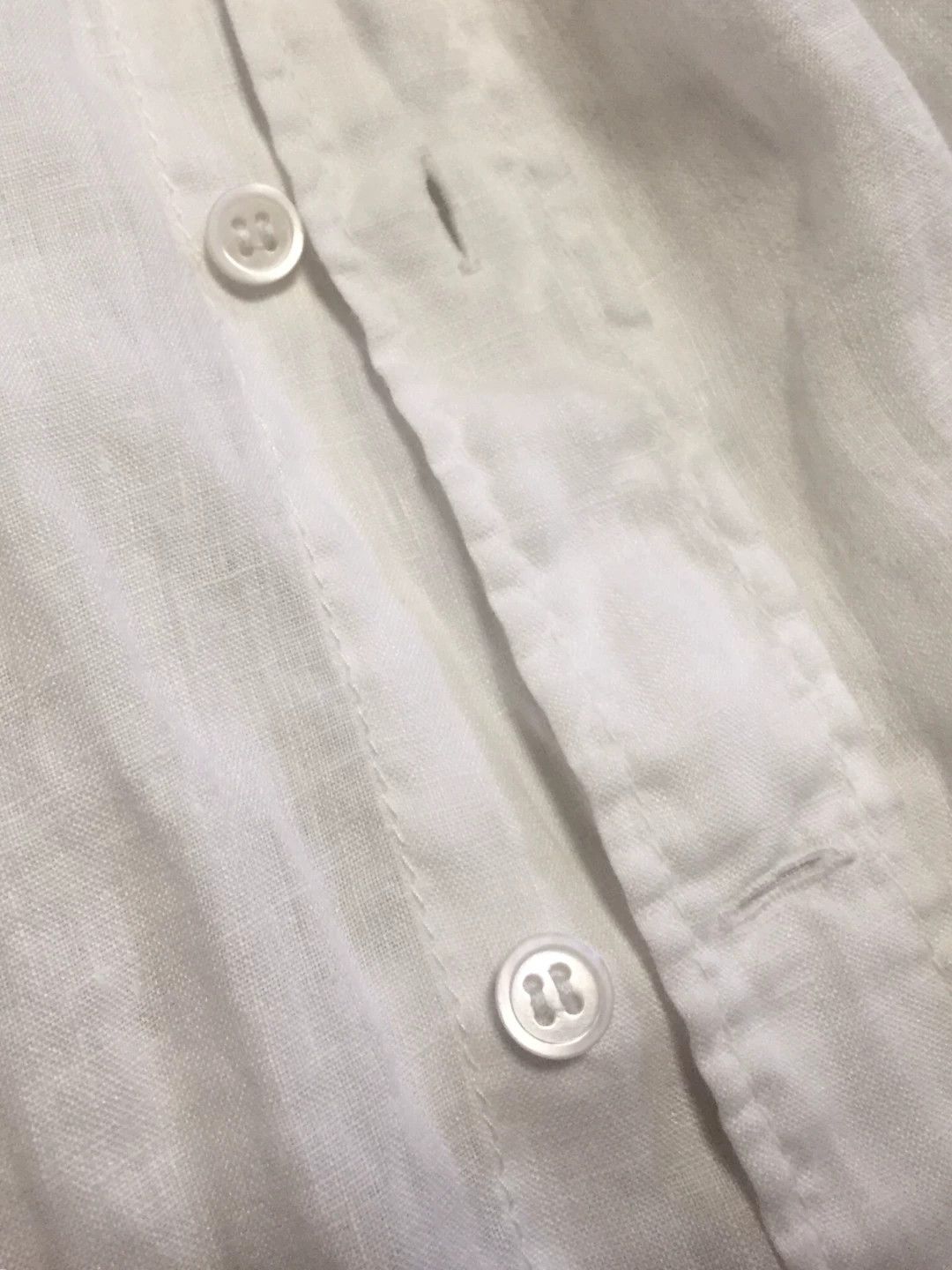 CABANE de ZUCCa Cabane de Zucca White Linen Shirt Size US S / EU 44-46 / 1 - 7 Thumbnail