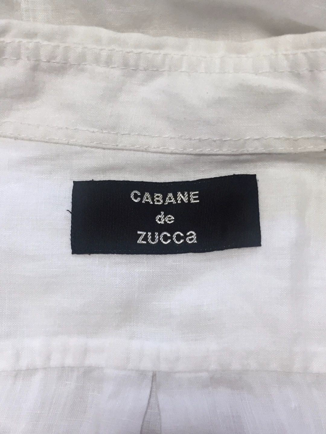 CABANE de ZUCCa Cabane de Zucca White Linen Shirt Size US S / EU 44-46 / 1 - 2 Thumbnail