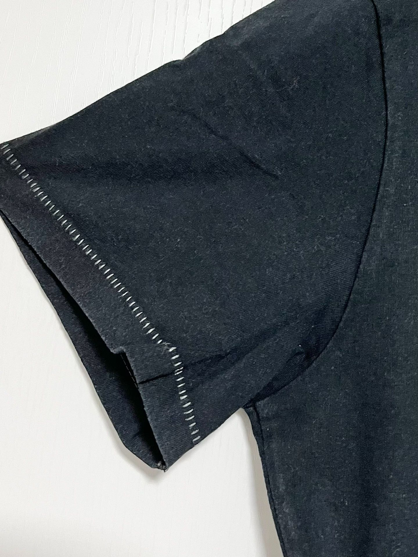 Diesel Diesel Washed Black Cotton T-Shirt Size US S / EU 44-46 / 1 - 3 Thumbnail