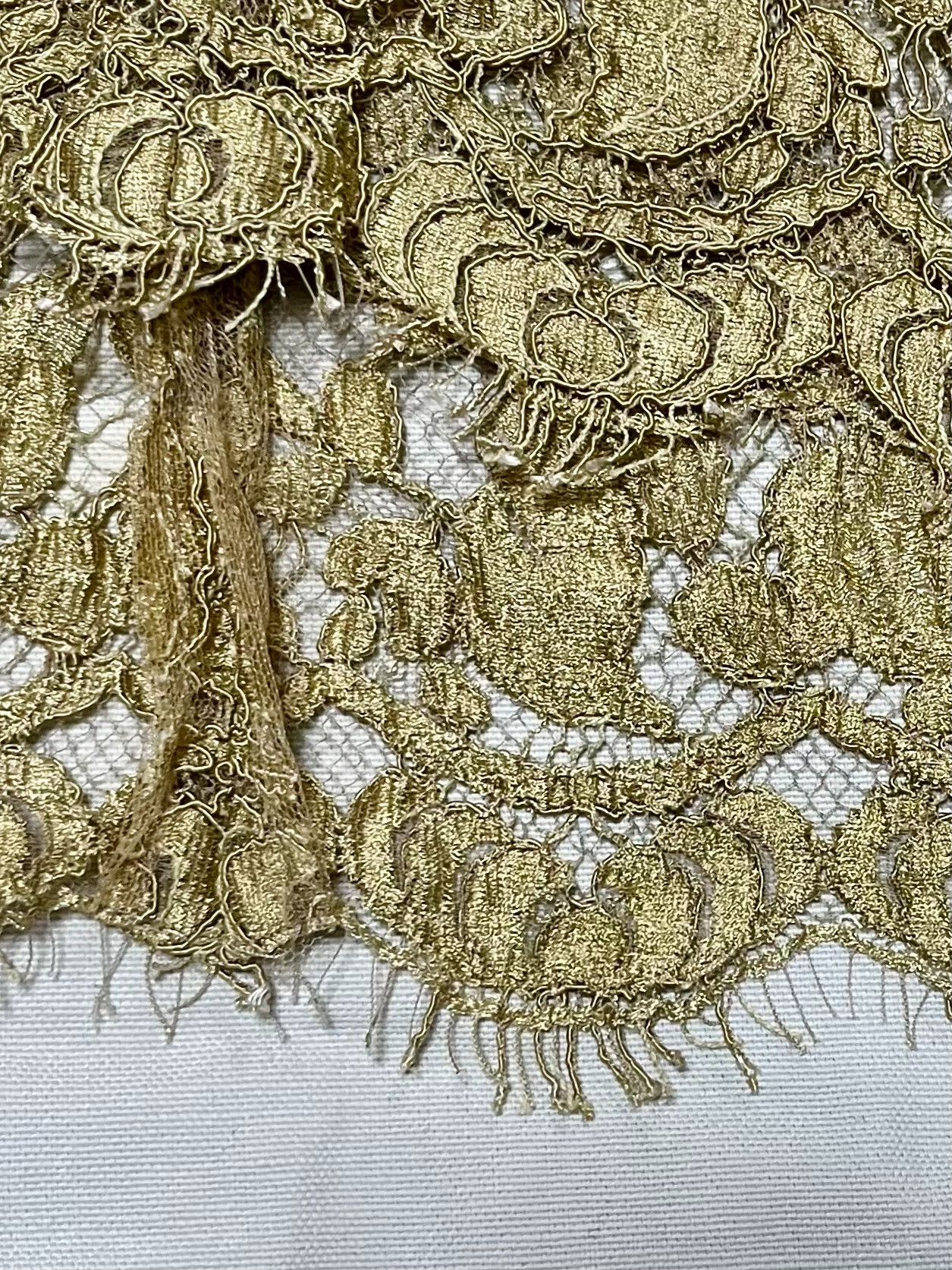Dolce & Gabbana Dolce Gabbana Gold Lace Vest Size M / US 6-8 / IT 42-44 - 5 Thumbnail