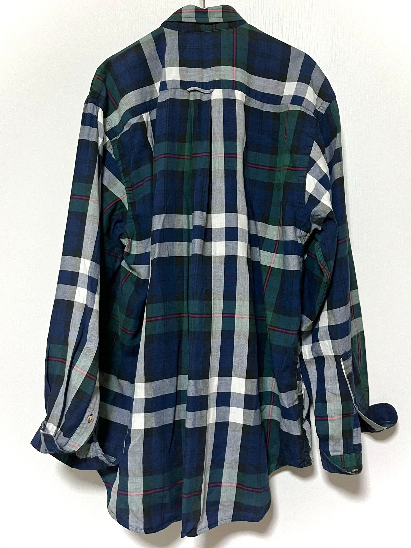 Nautica Nautica Vintage Oversize Plaid BD Shirt USA Size US M / EU 48-50 / 2 - 5 Thumbnail