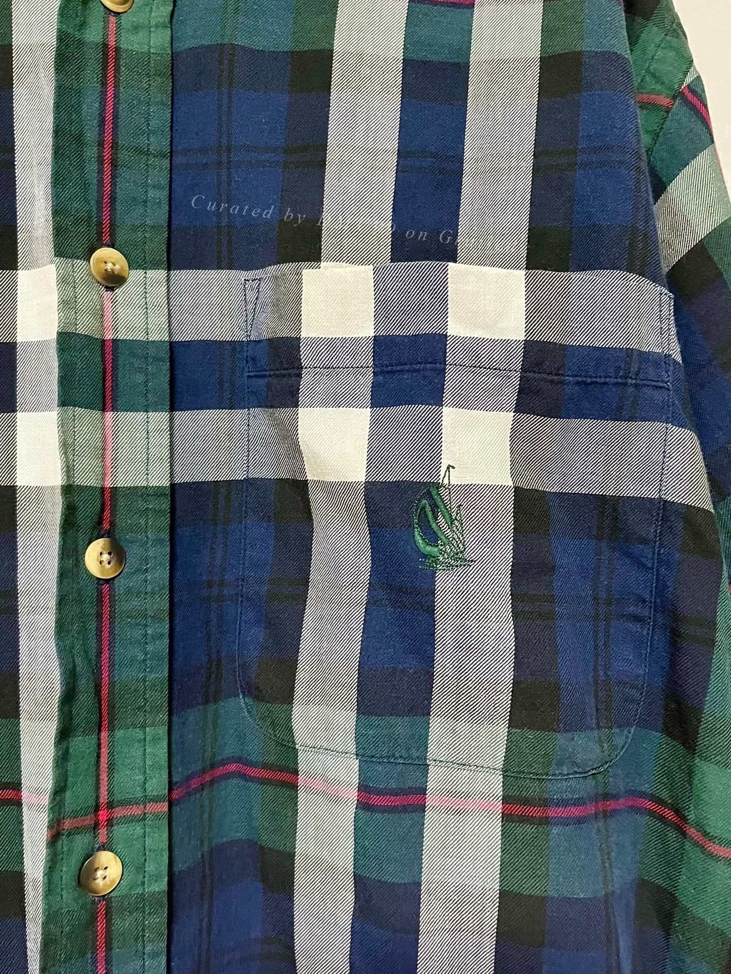 Nautica Nautica Vintage Oversize Plaid BD Shirt USA Size US M / EU 48-50 / 2 - 4 Thumbnail