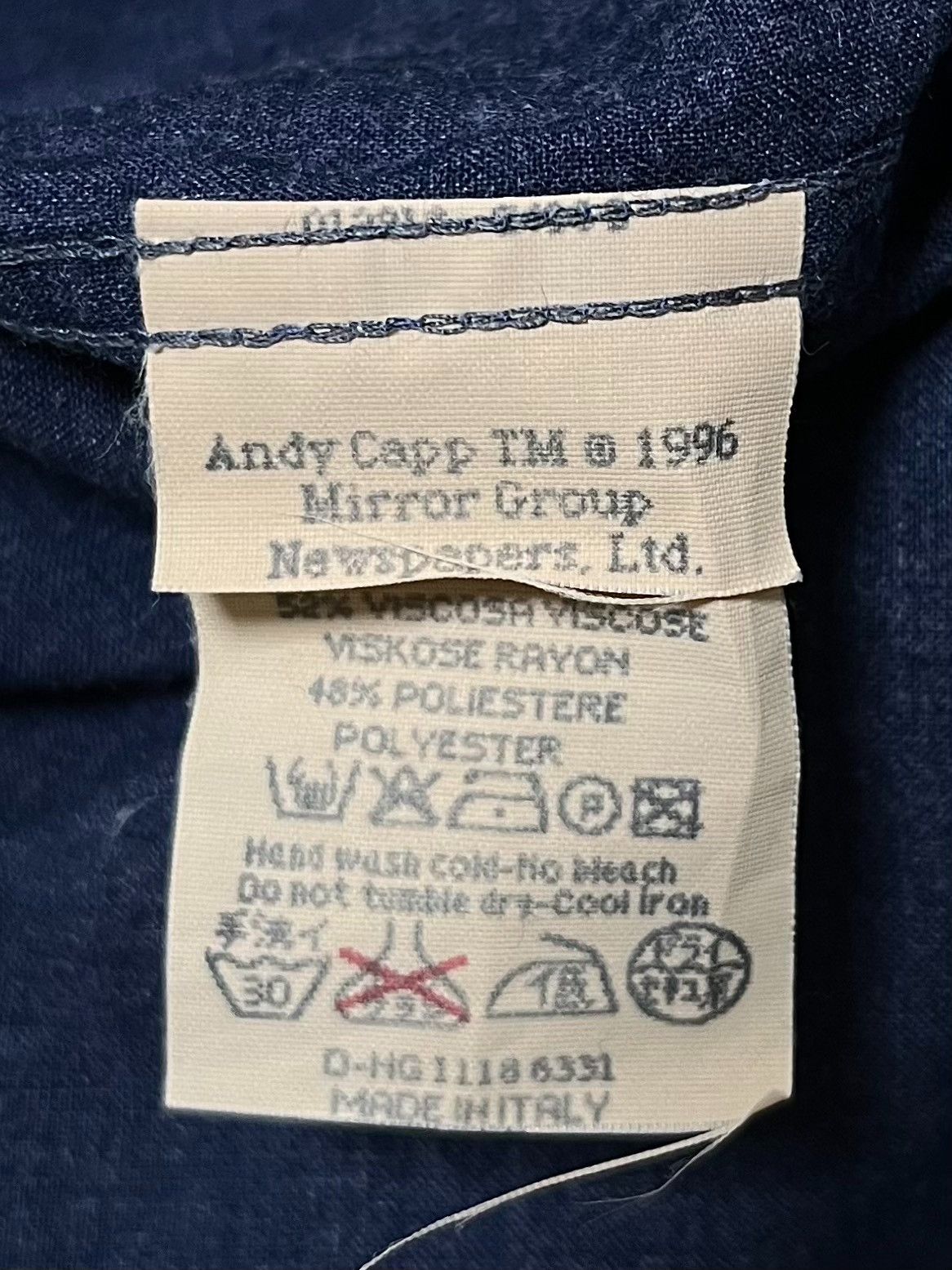Iceberg ICEBERG Denim Blue Loose Fit Shirt Size US S / EU 44-46 / 1 - 7 Thumbnail