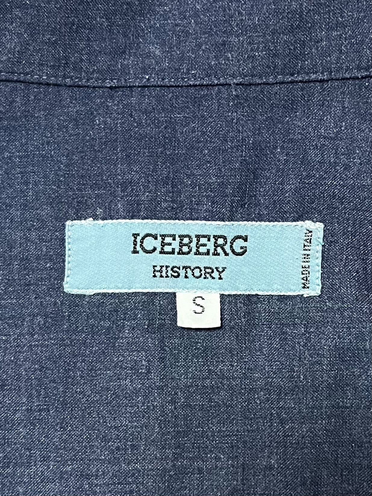 Iceberg ICEBERG Denim Blue Loose Fit Shirt Size US S / EU 44-46 / 1 - 3 Thumbnail