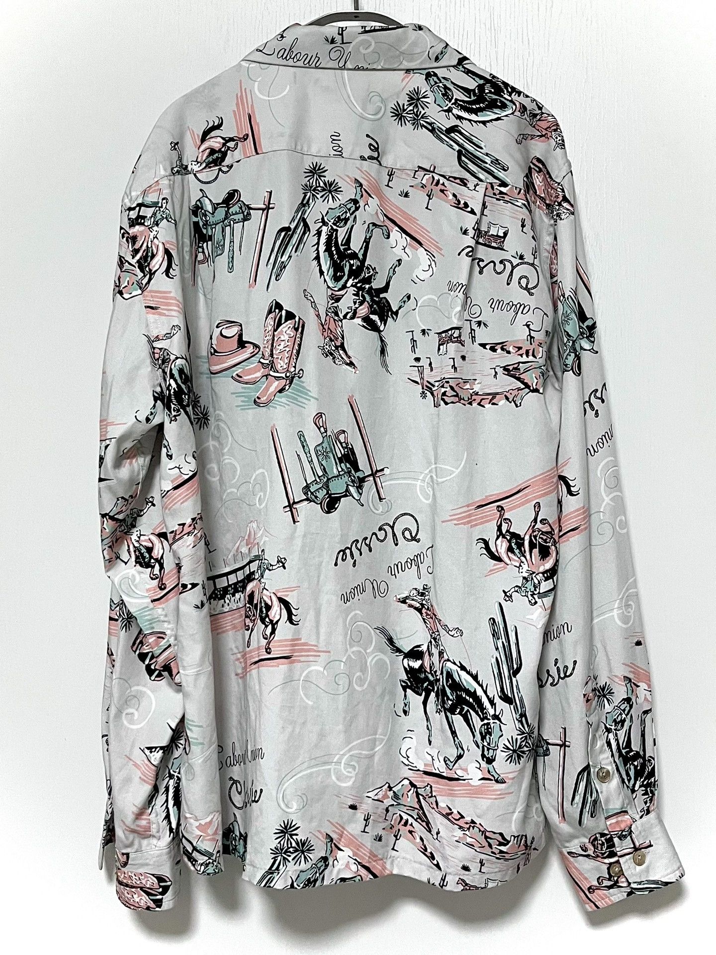 Garment Reproduction of Workers Labour Union 50s Hawaiian Shirt Replica Size US XL / EU 56 / 4 - 5 Thumbnail