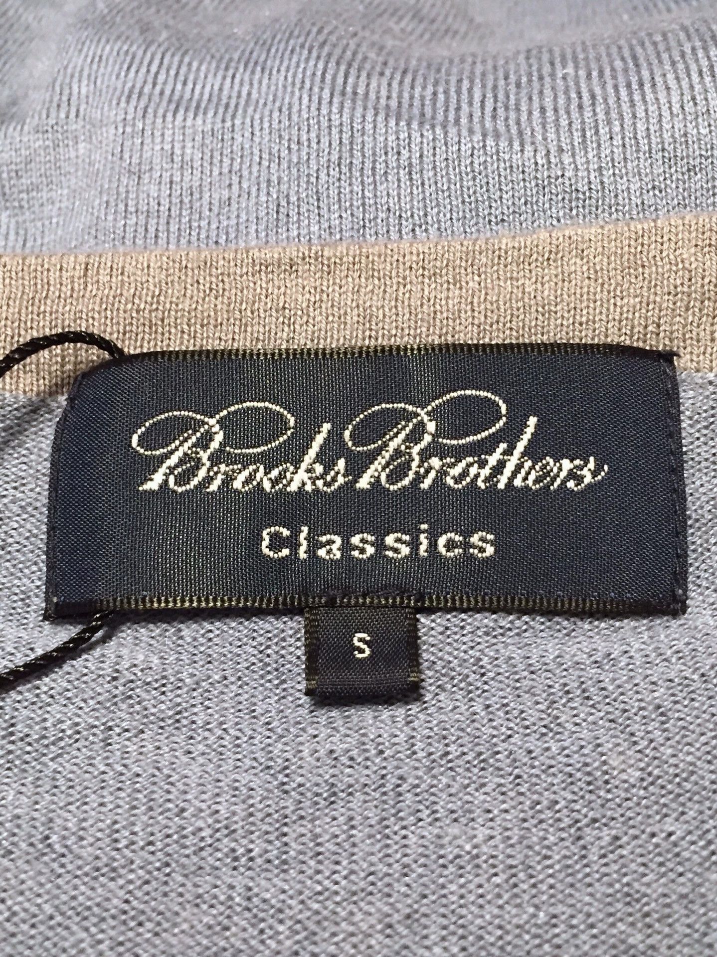 Brooks Brothers Brooks Brothers Blue Knit Sweater Size US S / EU 44-46 / 1 - 3 Thumbnail