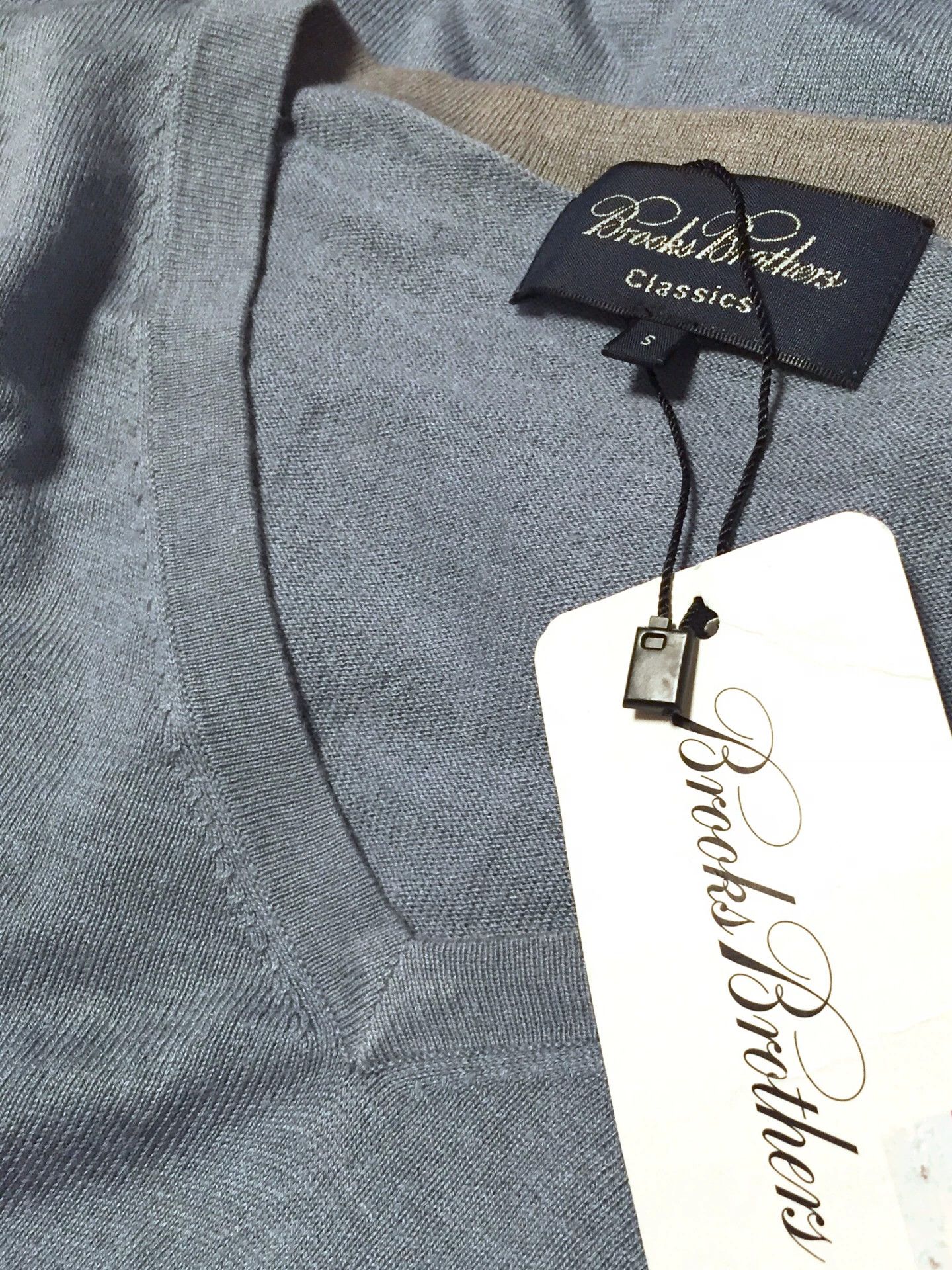 Brooks Brothers Brooks Brothers Blue Knit Sweater Size US S / EU 44-46 / 1 - 6 Thumbnail