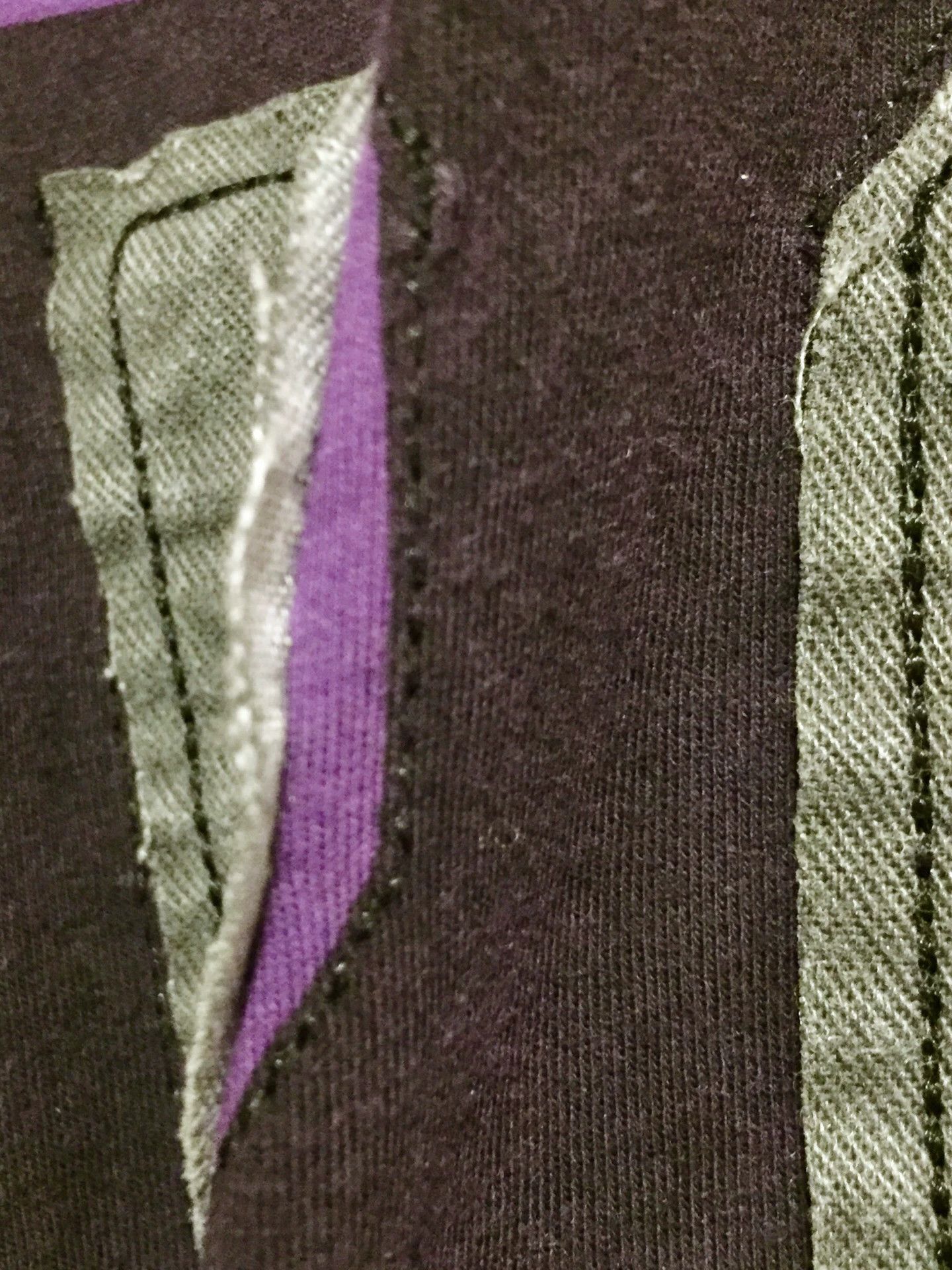 Jean Paul Gaultier Jean Paul Gaultier Purple Denim Patch T-shirt Size US M / EU 48-50 / 2 - 4 Thumbnail