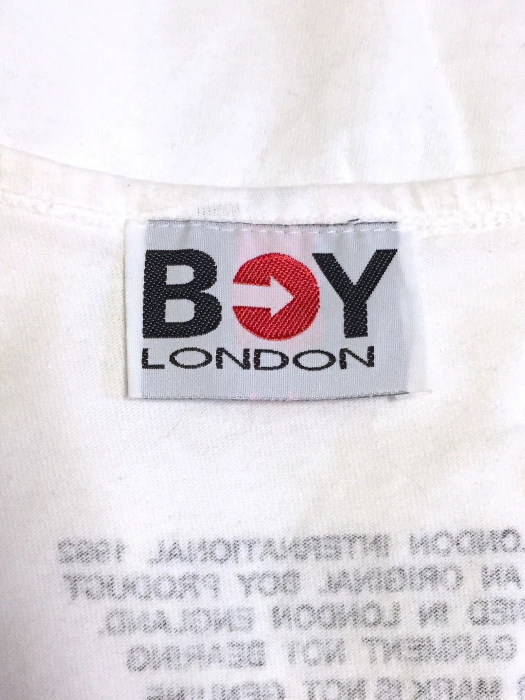 Boy London Boy London Vintage Cotton Tank Top Size US M / EU 48-50 / 2 - 2 Thumbnail