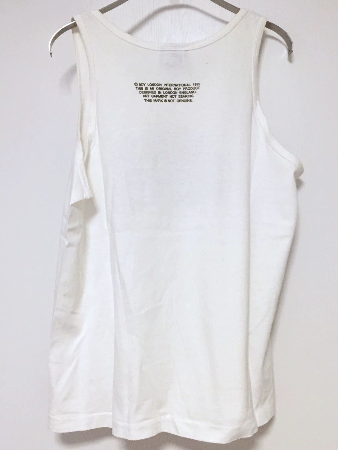 Boy London Boy London Vintage Cotton Tank Top Size US M / EU 48-50 / 2 - 4 Thumbnail