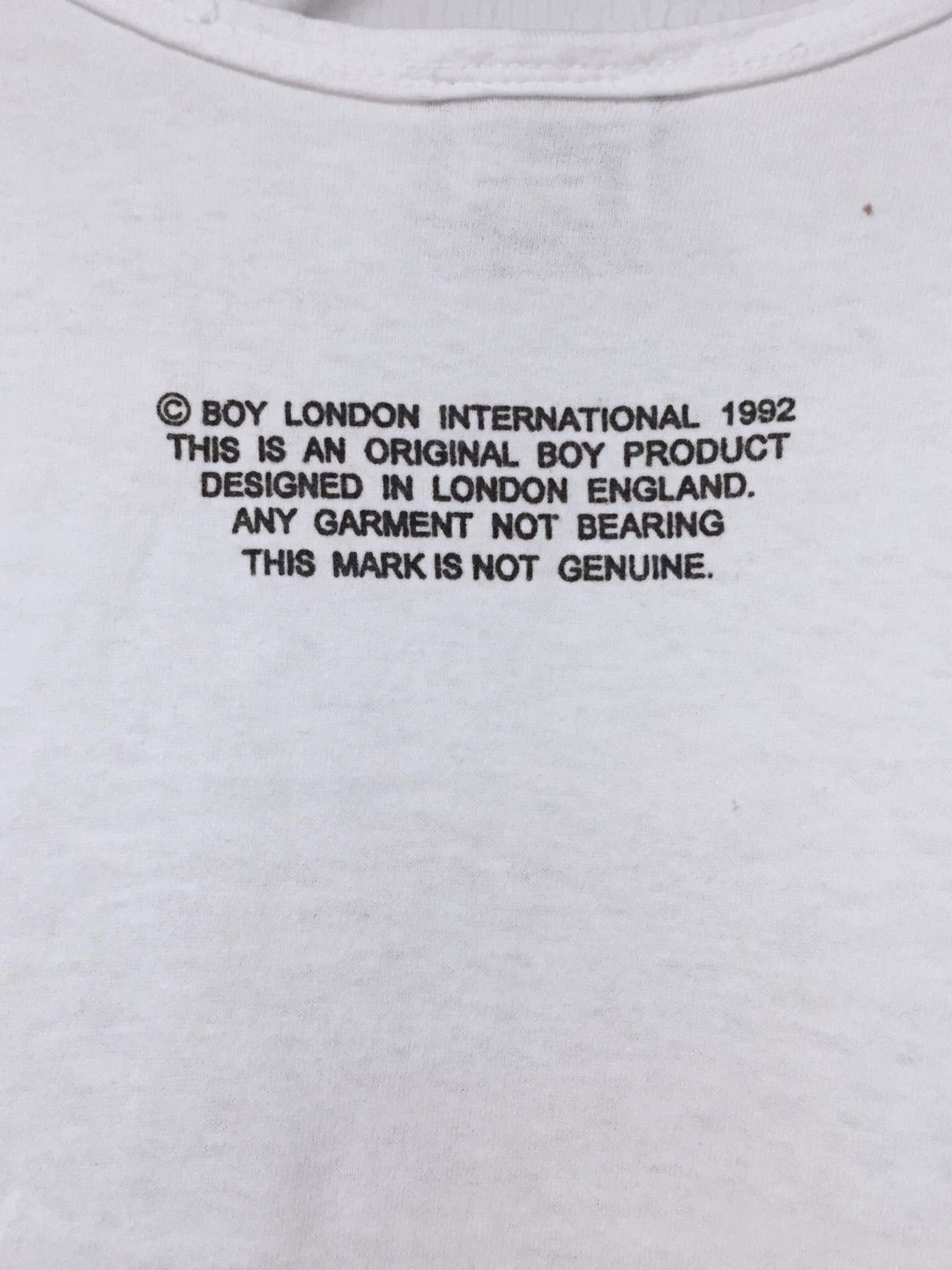 Boy London Boy London Vintage Cotton Tank Top Size US M / EU 48-50 / 2 - 5 Thumbnail