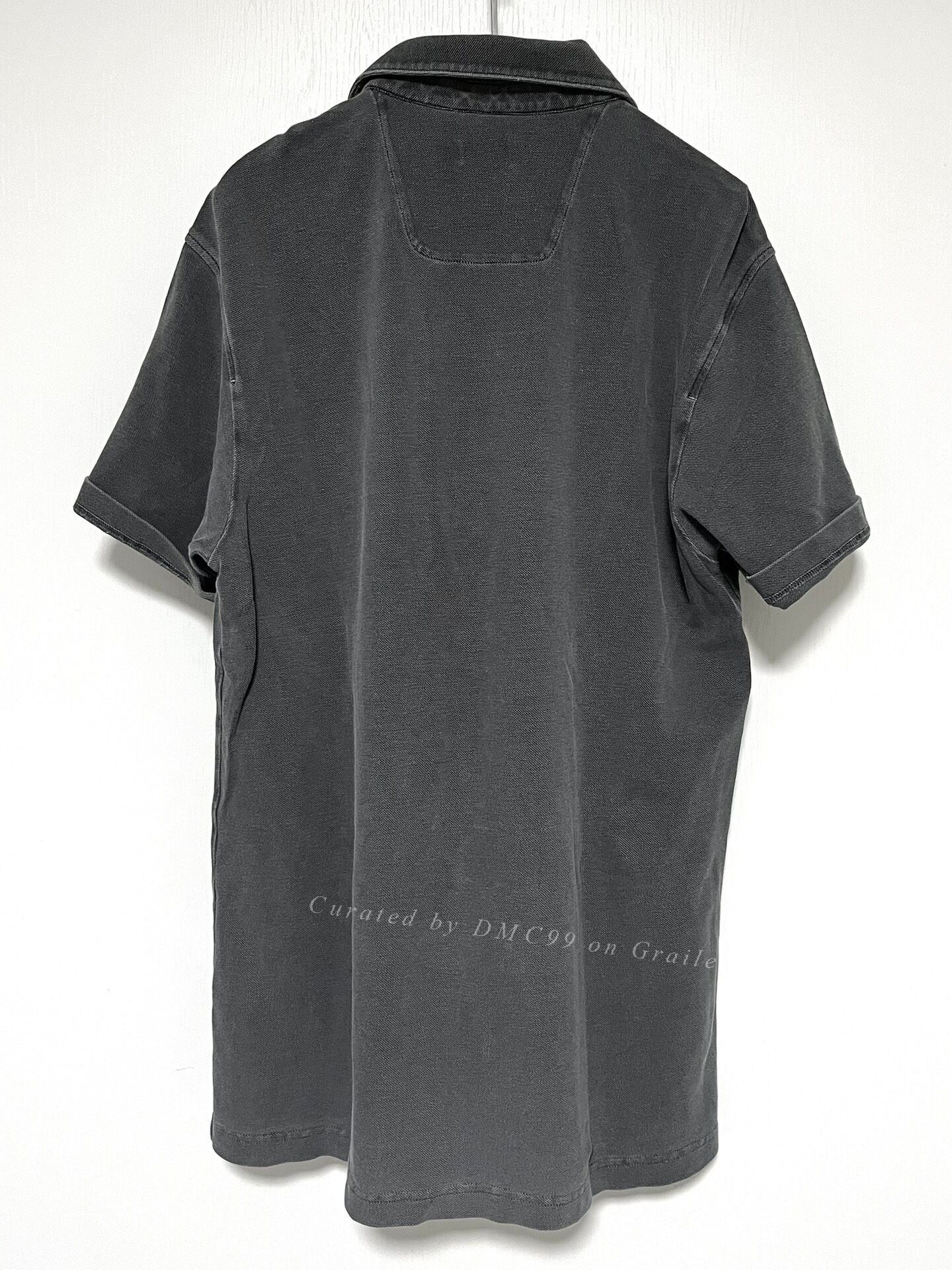 Ermenegildo Zegna Zegna Washed Gray Polo Shirt Size US M / EU 48-50 / 2 - 4 Thumbnail