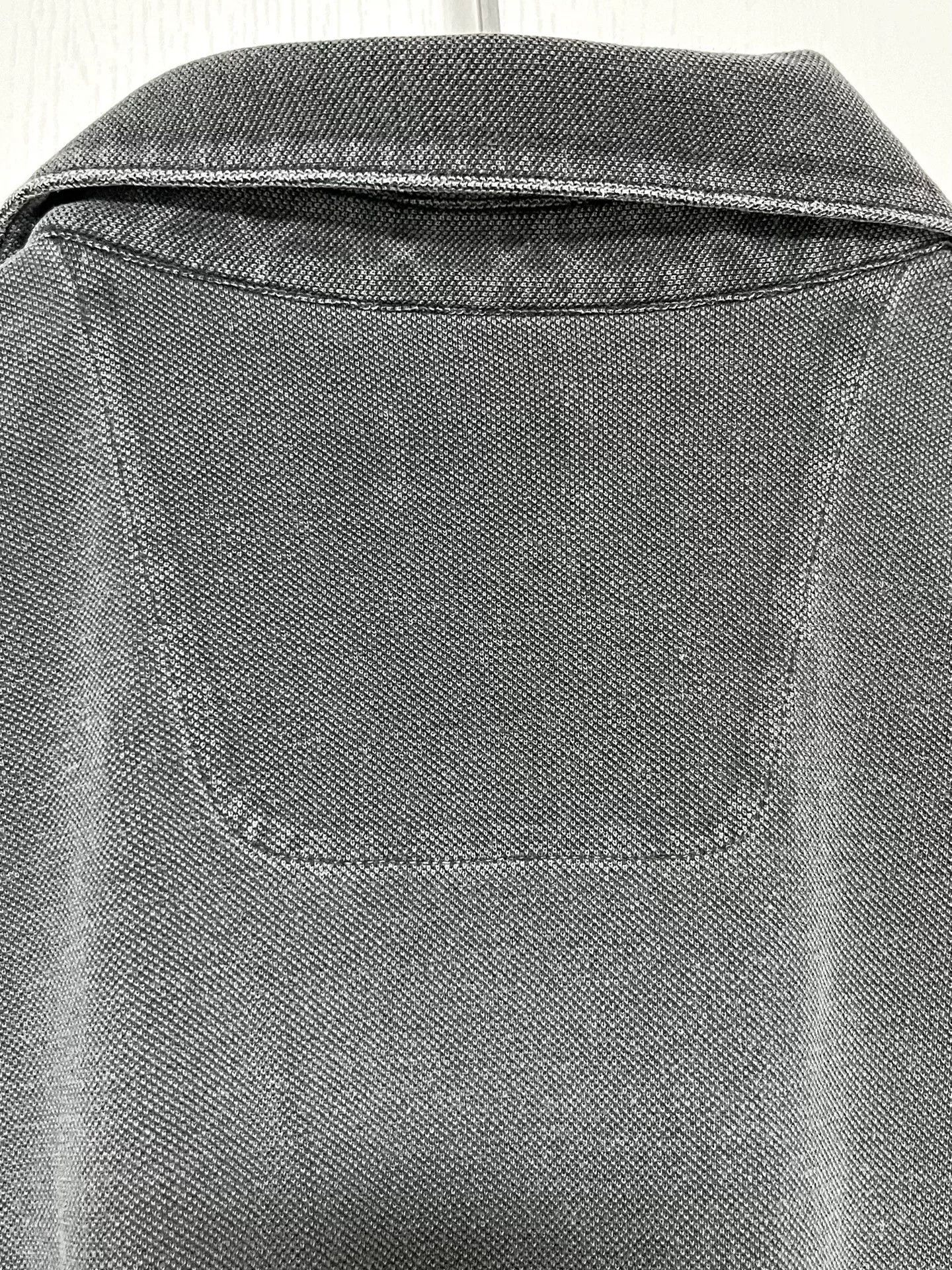 Ermenegildo Zegna Zegna Washed Gray Polo Shirt Size US M / EU 48-50 / 2 - 5 Thumbnail
