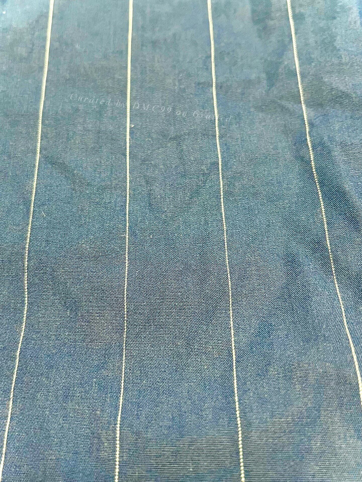 agnes b. agnes b. Ink Blue Striped Workwear Shirt Size US XXS / EU 40 - 4 Thumbnail