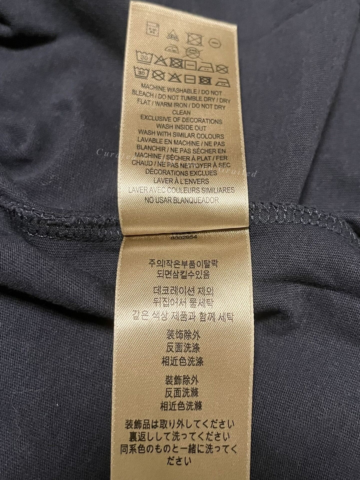 Burberry Burberry Embroidered Logo T-Shirt Size US L / EU 52-54 / 3 - 5 Thumbnail