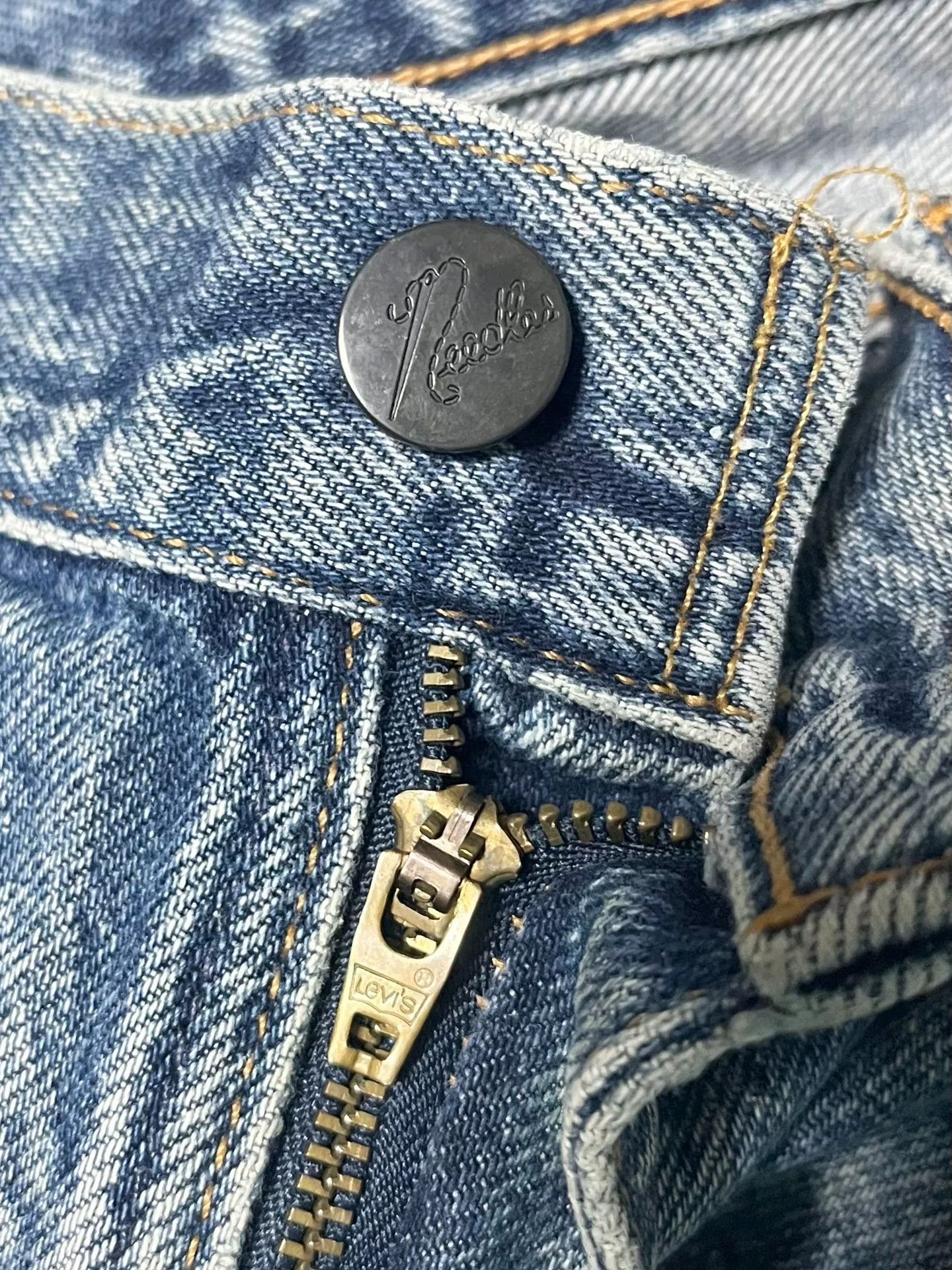 Needles Needles Rebuild Levi's Vintage Reconstructed Jeans Size US 34 / EU 50 - 2 Thumbnail
