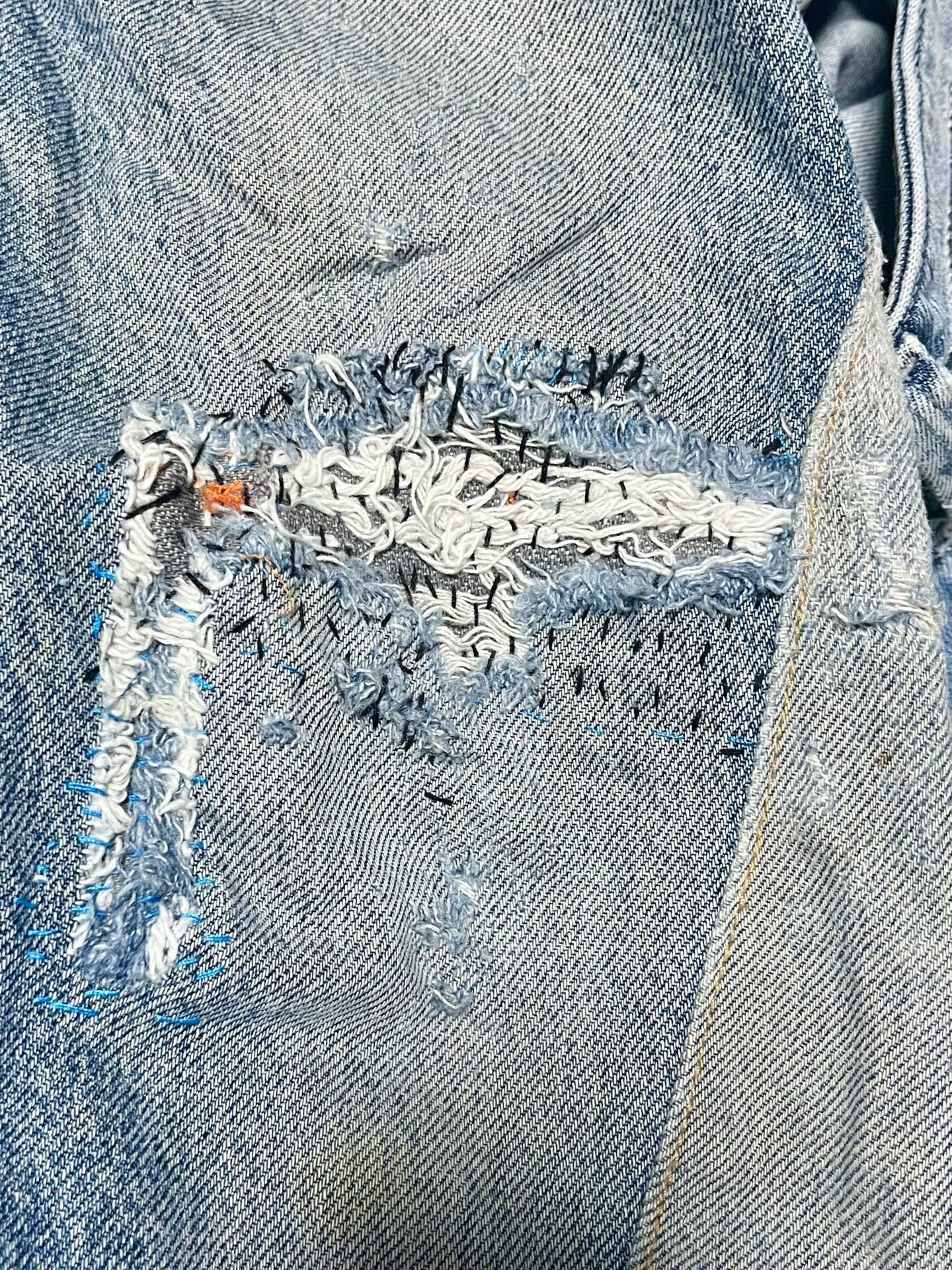 Needles Needles Rebuild Levi's Vintage Reconstructed Jeans Size US 34 / EU 50 - 3 Thumbnail