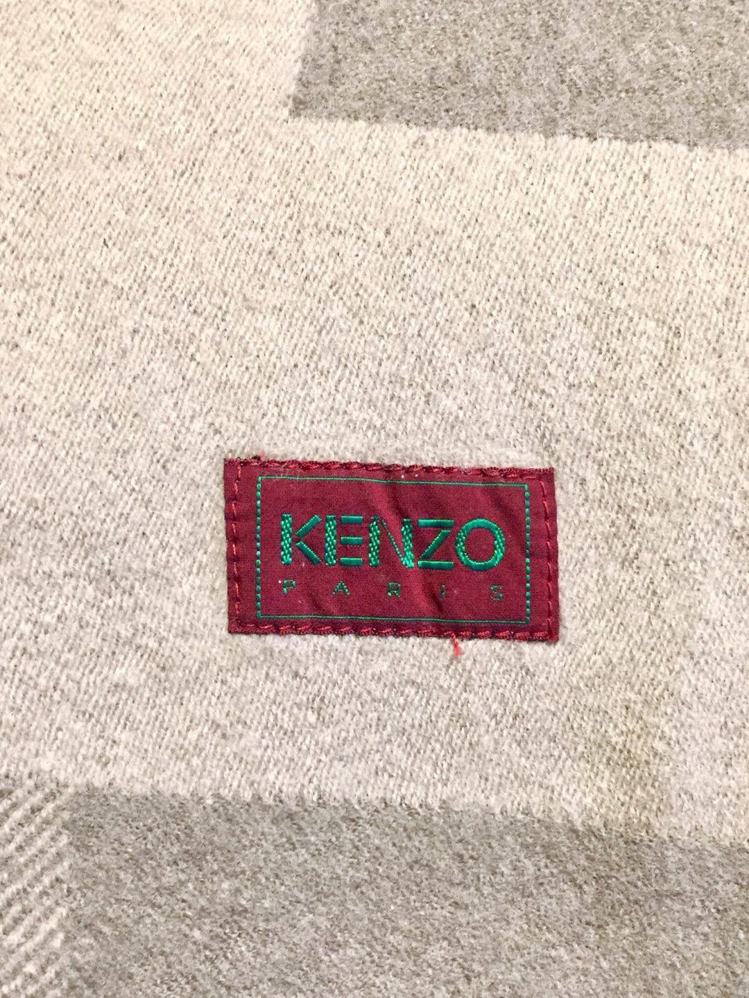 Kenzo KENZO Wool Scarf Size ONE SIZE - 2 Thumbnail