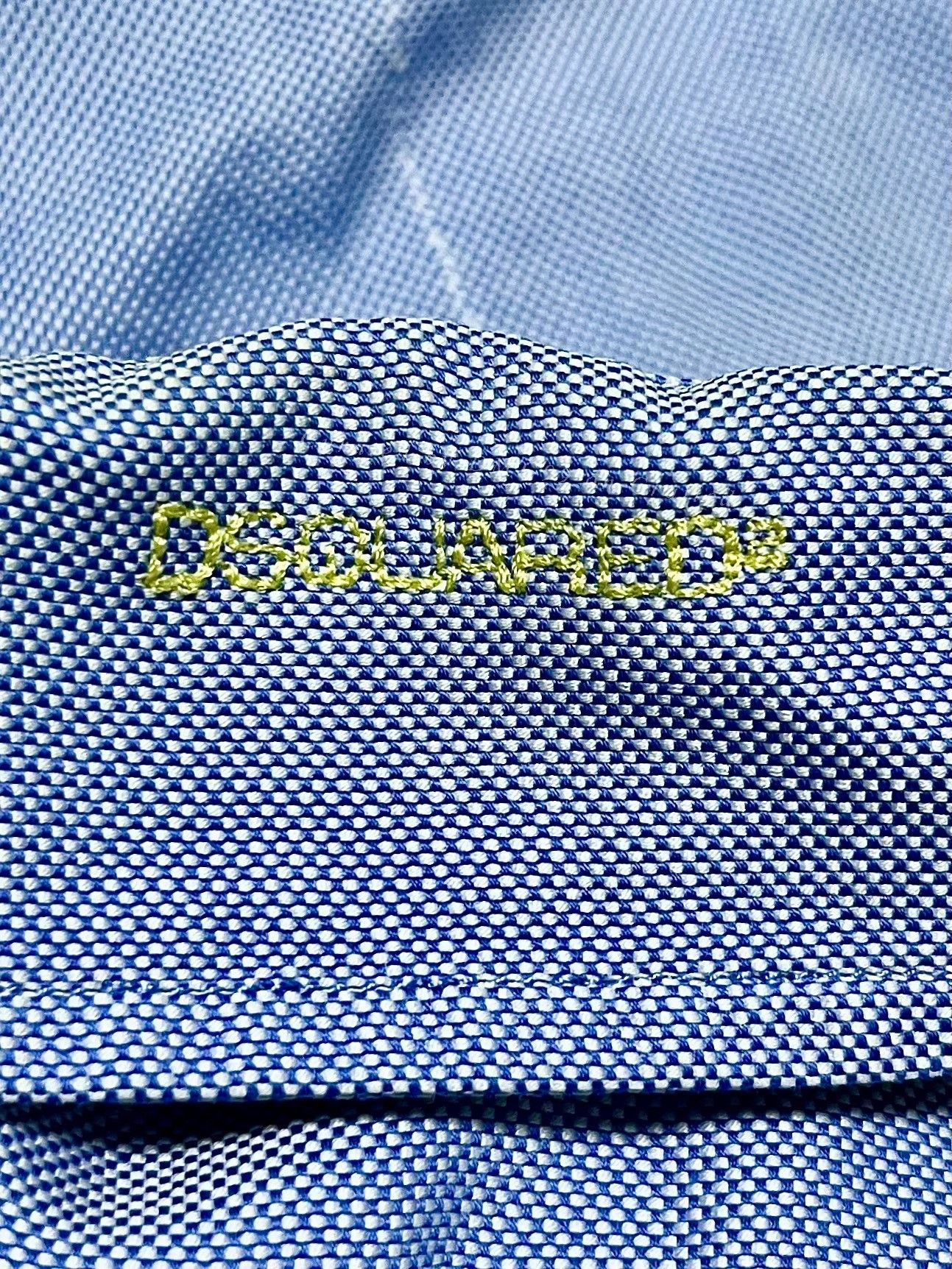 Dsquared2 Dsquared2 Light Blue Oxford Shirt Size US XS / EU 42 / 0 - 4 Thumbnail