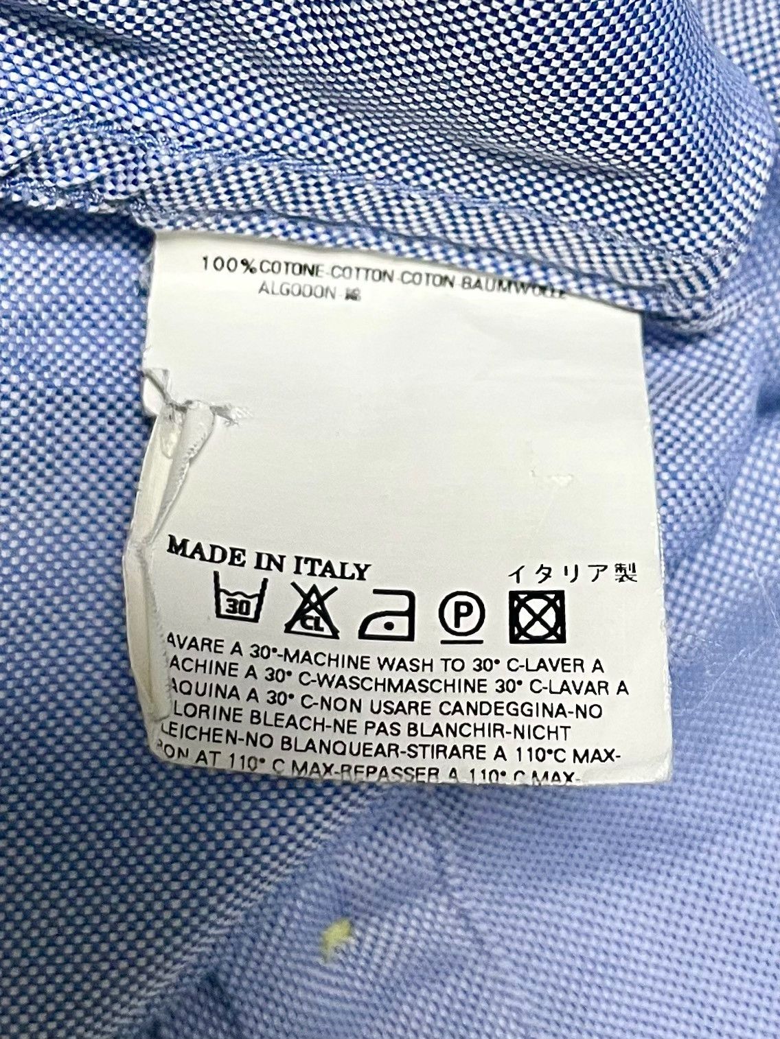 Dsquared2 Dsquared2 Light Blue Oxford Shirt Size US XS / EU 42 / 0 - 8 Thumbnail