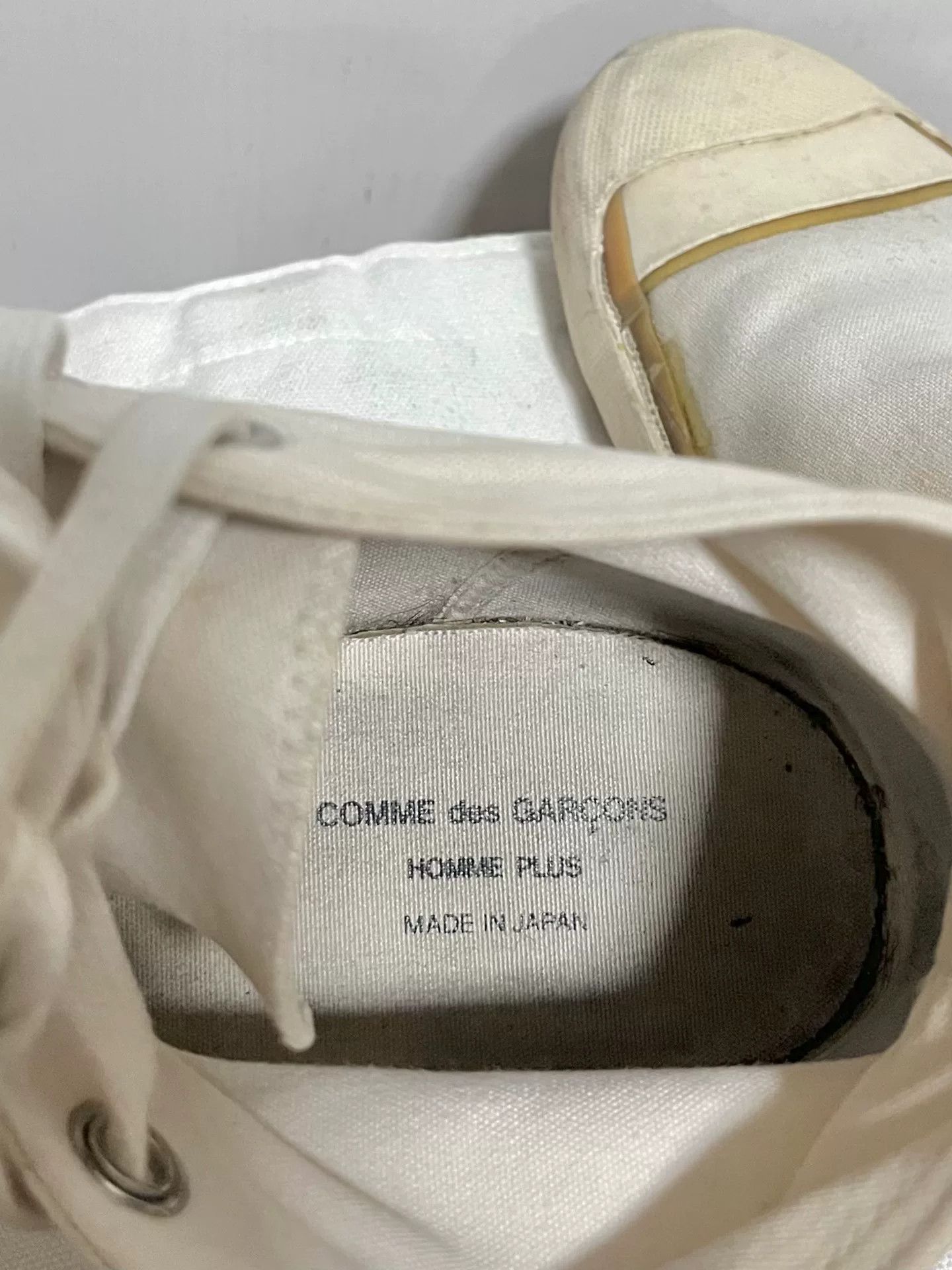 Comme des Garcons Comme des Garçons Homme Plus Canvas Shoe Size US 10 / EU 43 - 2 Thumbnail