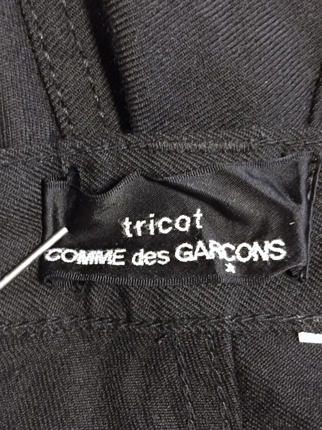 Comme des Garcons Comme des Garcons Wool Wide-Leg Pants Size US 28 / EU 44 - 2 Thumbnail