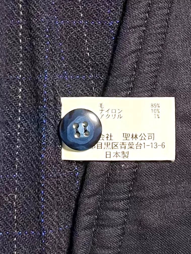 Blue Blue Japan Indigo Tweed Work Shirt Made Japan Size US S / EU 44-46 / 1 - 9 Thumbnail