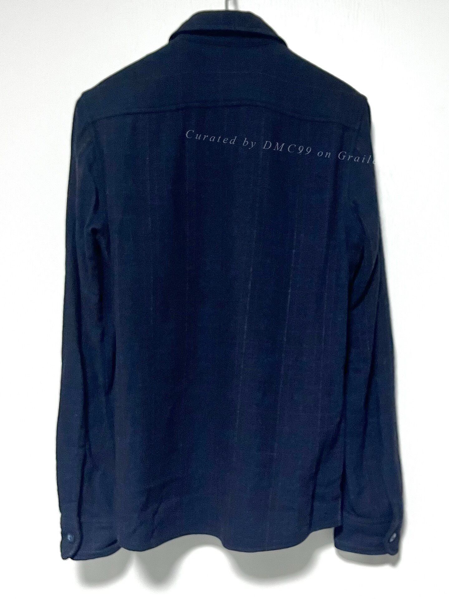 Blue Blue Japan Indigo Tweed Work Shirt Made Japan Size US S / EU 44-46 / 1 - 6 Thumbnail