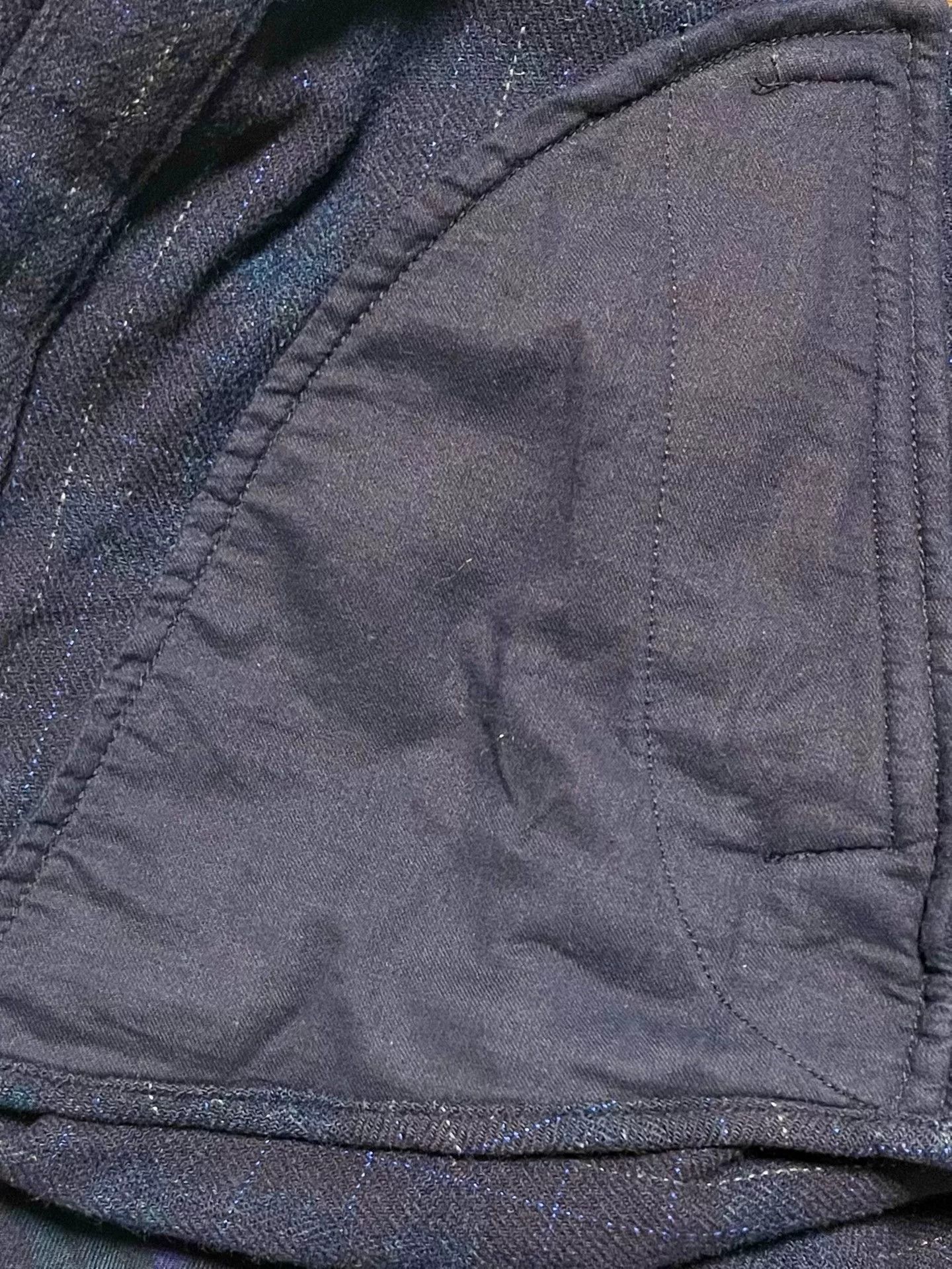 Blue Blue Japan Indigo Tweed Work Shirt Made Japan Size US S / EU 44-46 / 1 - 8 Thumbnail