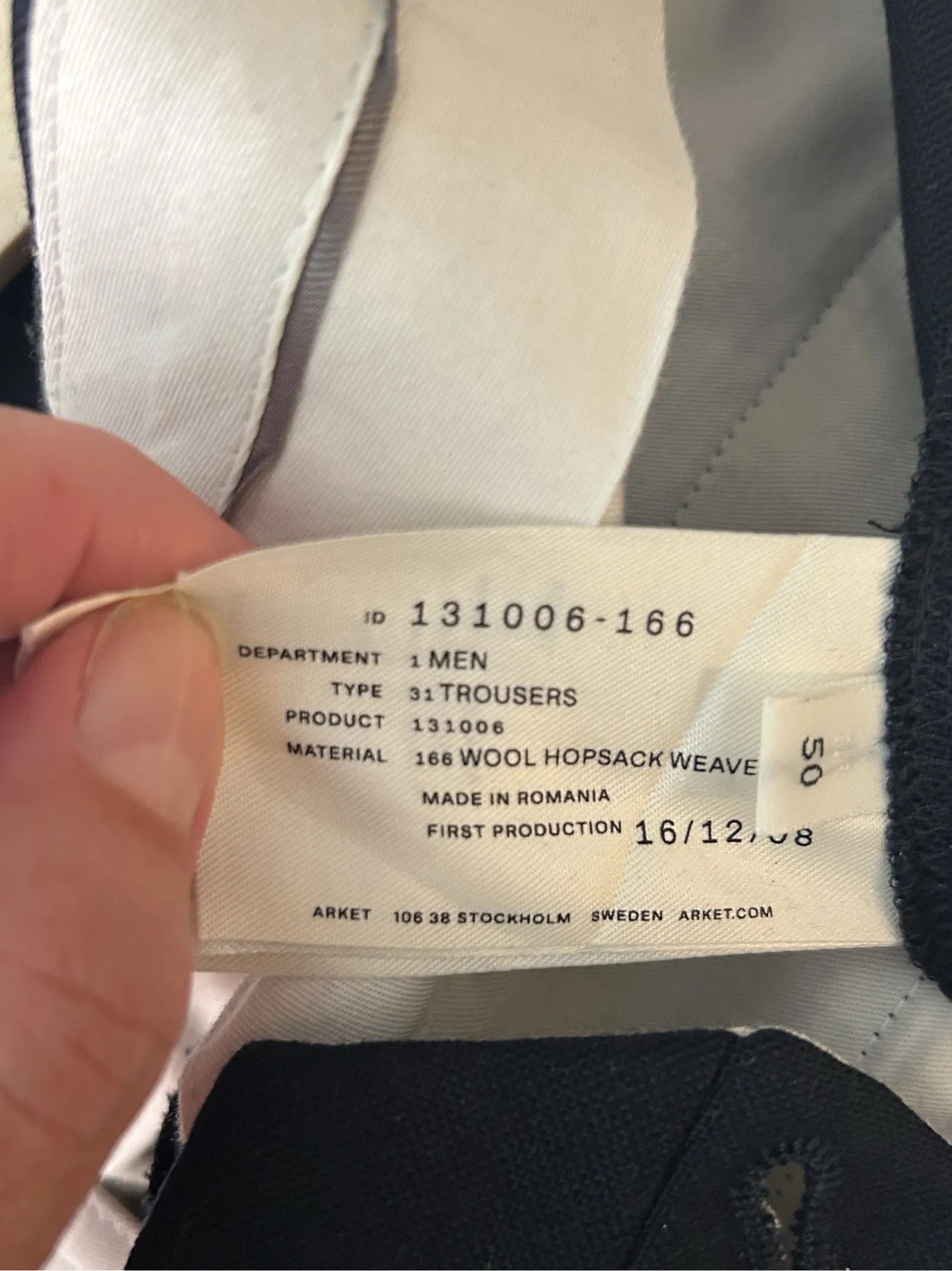 Arket Arket Suit Size 42R - 7 Thumbnail