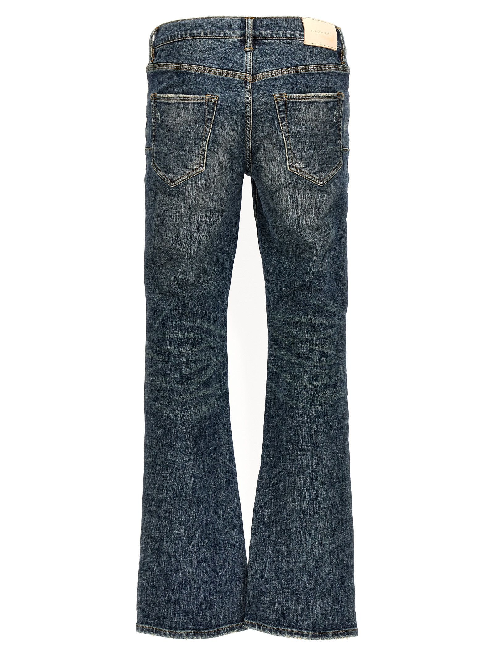 Purple '1 year dirty fade' jeans Size US 31 - 2 Thumbnail