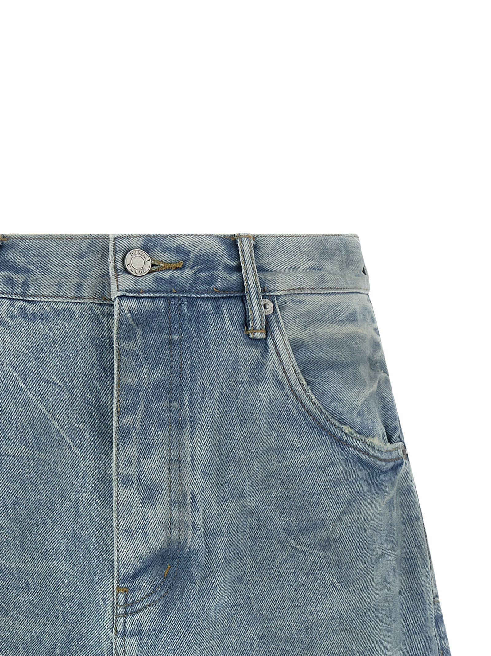 Purple 'P070 Vintage Dust Bowl' bermuda shorts Size US 36 / EU 52 - 3 Thumbnail