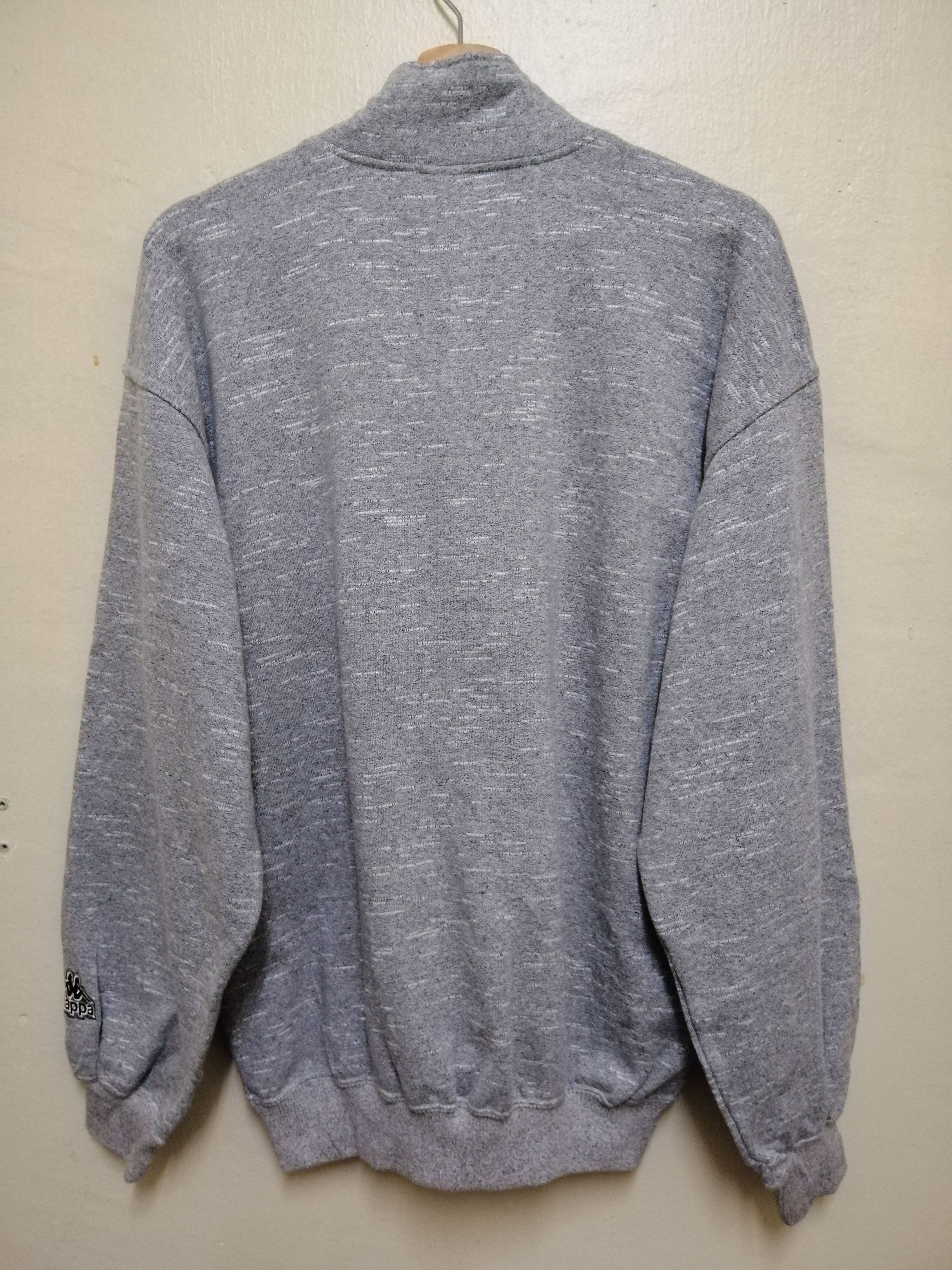 Kappa × Vintage Vintage Kappa Embroidery Half Zipper Sweatshirt B18 Size US L / EU 52-54 / 3 - 2 Thumbnail