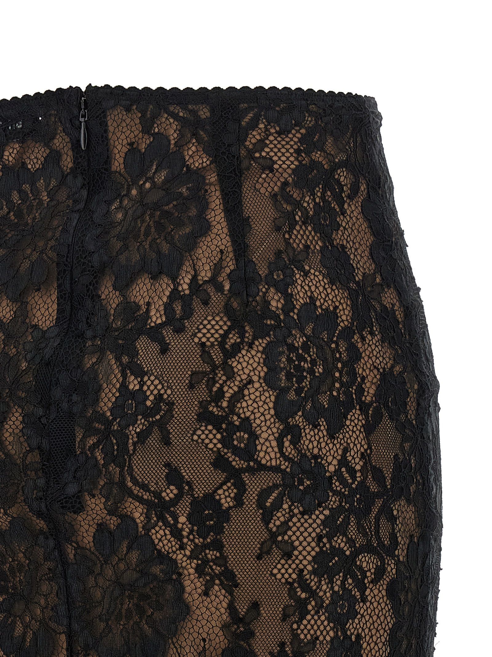 Self-Portrait 'Black Lace Midi' skirt Size 32" / US 10 / IT 46 - 4 Thumbnail