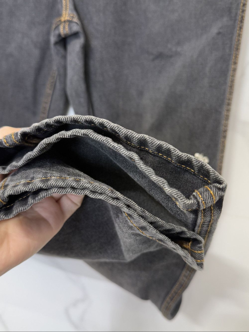 Gucci GUCCI Embroidered Denim Jeans Size 36 Size US 36 / EU 52 - 6 Thumbnail