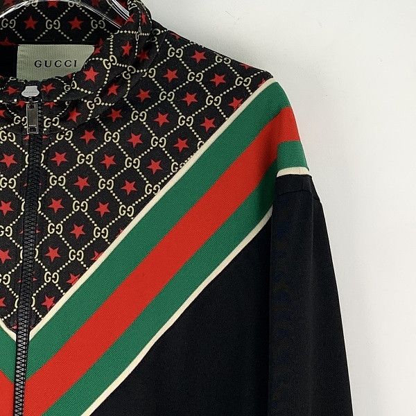 Gucci Gucci GG Star Print Zip Up Jacket Size M Size US M / EU 48-50 / 2 - 8 Thumbnail