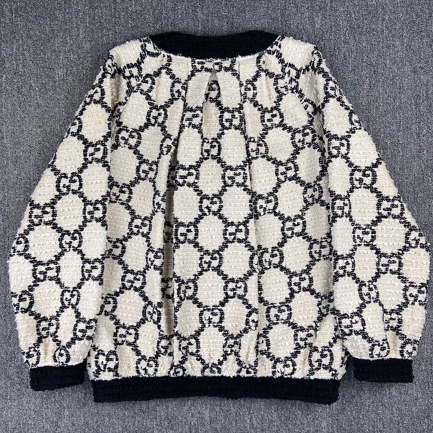 Gucci Gucci GG Monogram Tweed Jacket Size 36 Size XS / US 0-2 / IT 36-38 - 2 Thumbnail