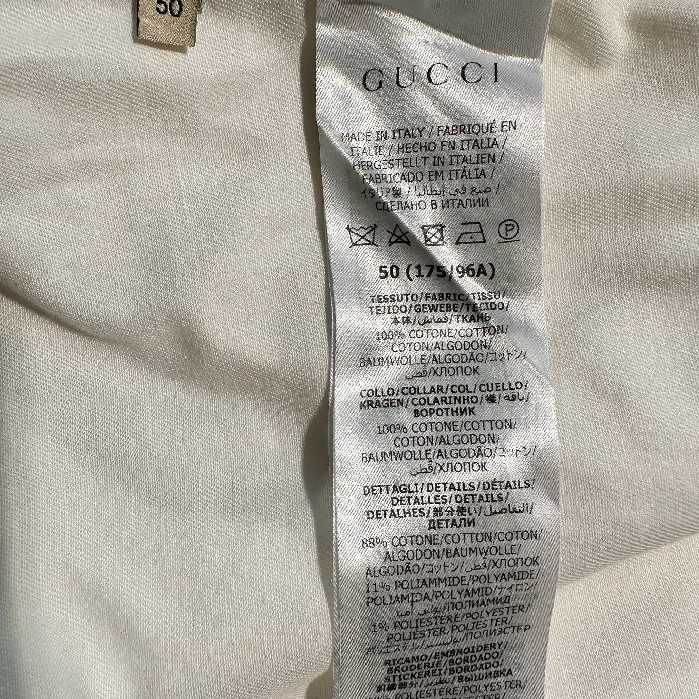 Gucci Gucci Web Collar Shirt Size 50 Size US M / EU 48-50 / 2 - 4 Thumbnail