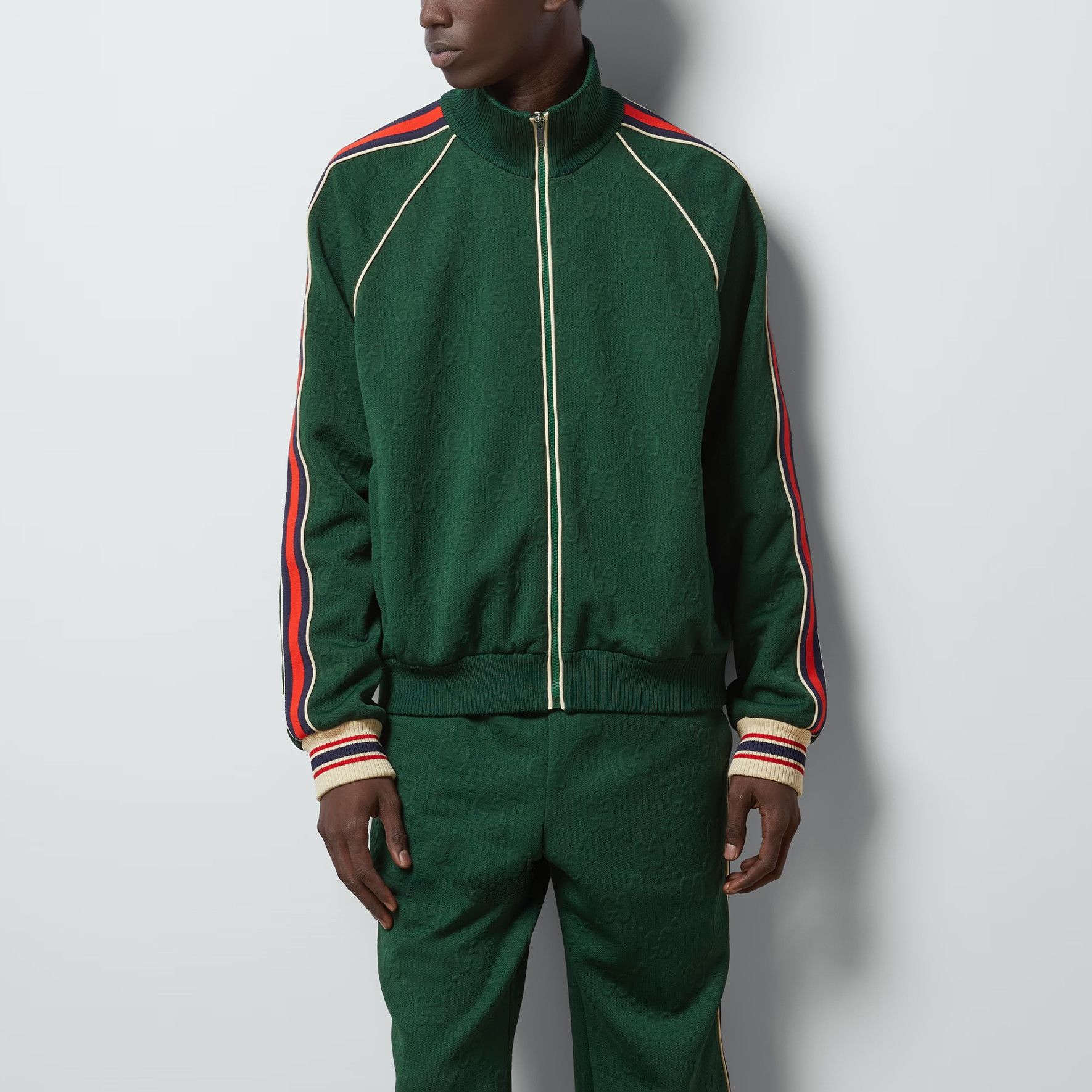 Gucci Gucci GG Jacquard Track Jacket Size XS Size US XS / EU 42 / 0 - 9 Thumbnail