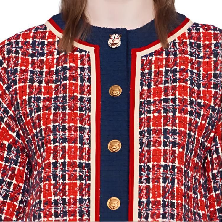 Gucci Gucci Red Tweed Mini Dress Size 42 Size M / US 6-8 / IT 42-44 - 12 Thumbnail