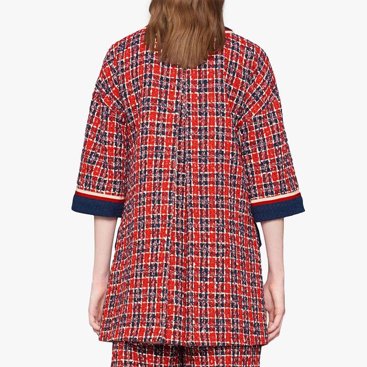 Gucci Gucci Red Tweed Mini Dress Size 42 Size M / US 6-8 / IT 42-44 - 10 Thumbnail