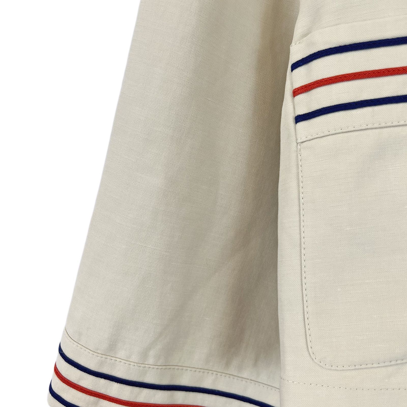 Gucci Gucci Anchor Logo Striped Shirt Size 40 Size S / US 4 / IT 40 - 6 Thumbnail