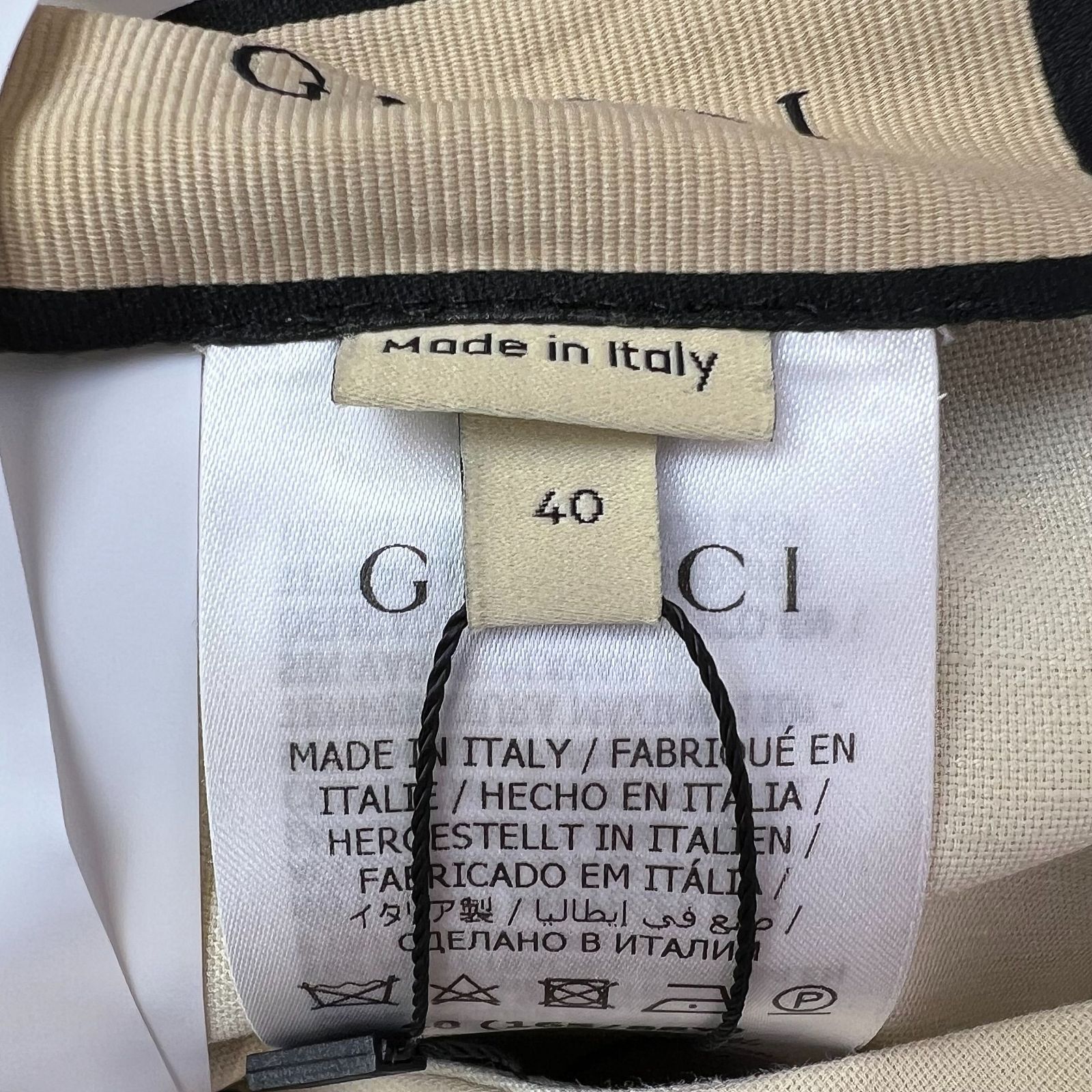 Gucci Gucci Anchor Logo Striped Shirt Size 40 Size S / US 4 / IT 40 - 4 Thumbnail